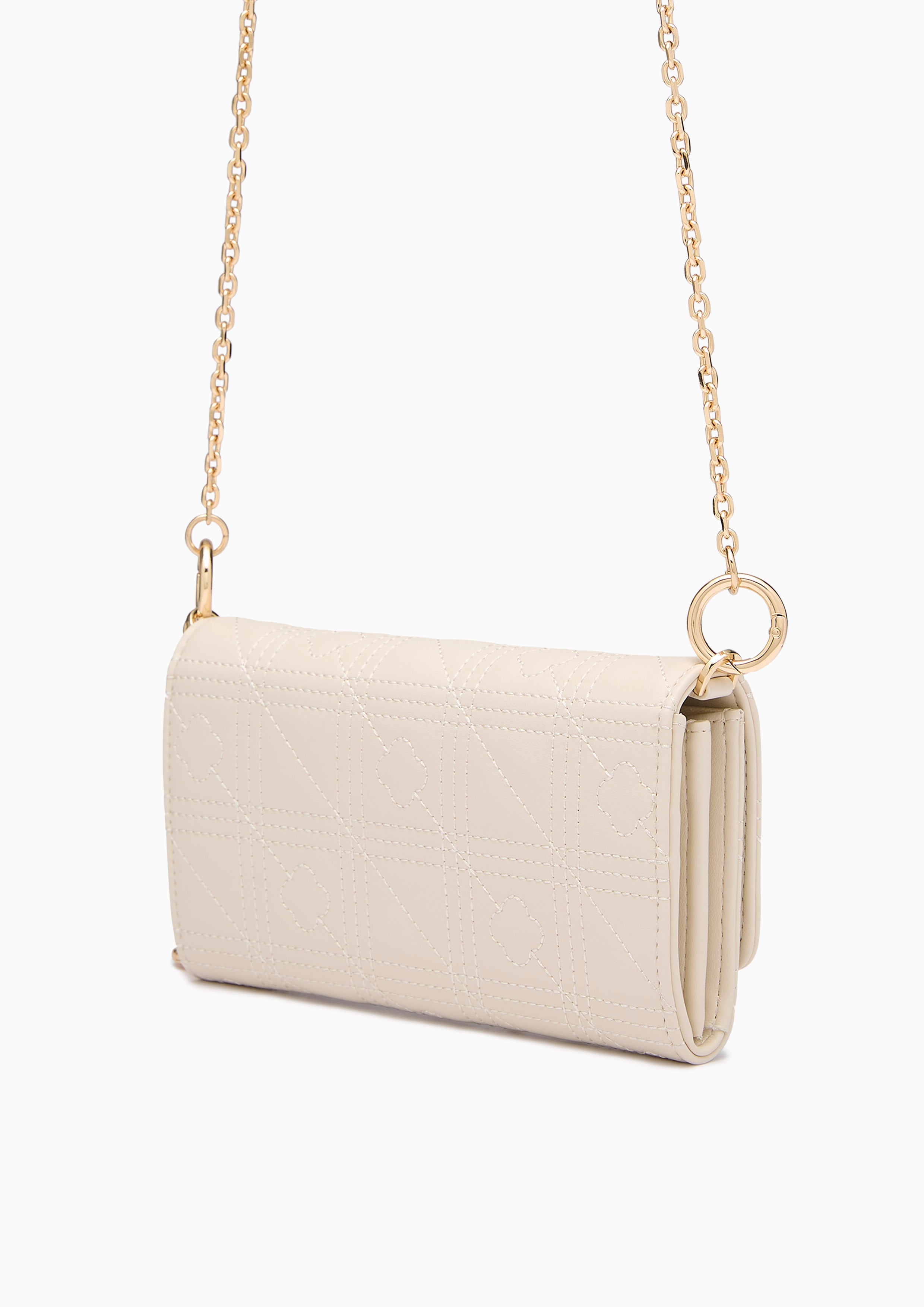 Baki Ii Long  Wallet On Chain - Ivory