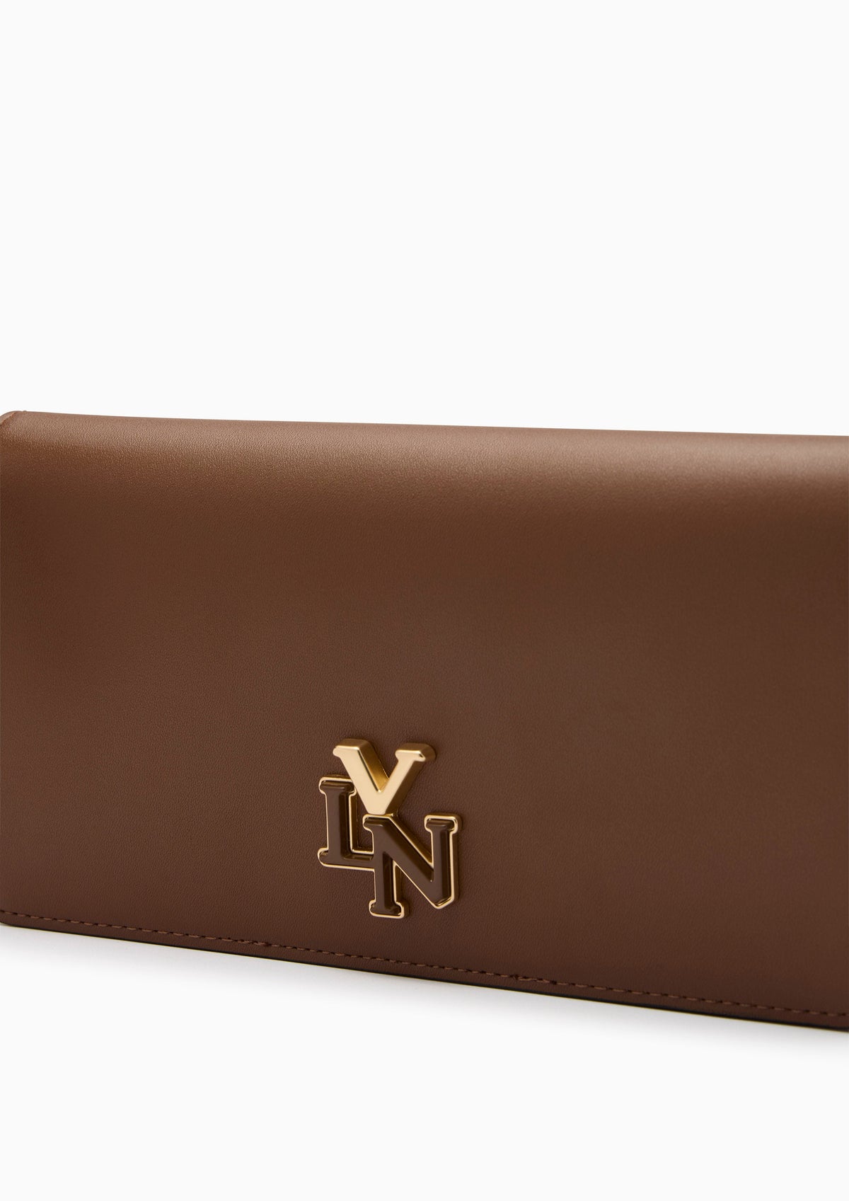Bettina Long  Wallet On Chain - Brown