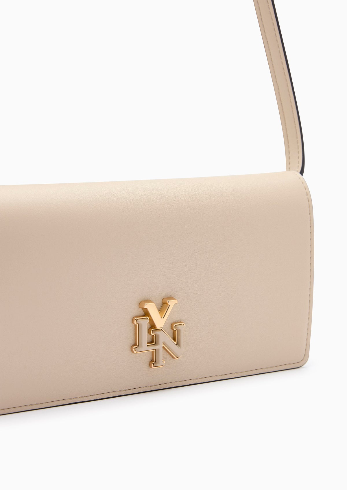 Bettina Long  Wallet On Chain - Taupe