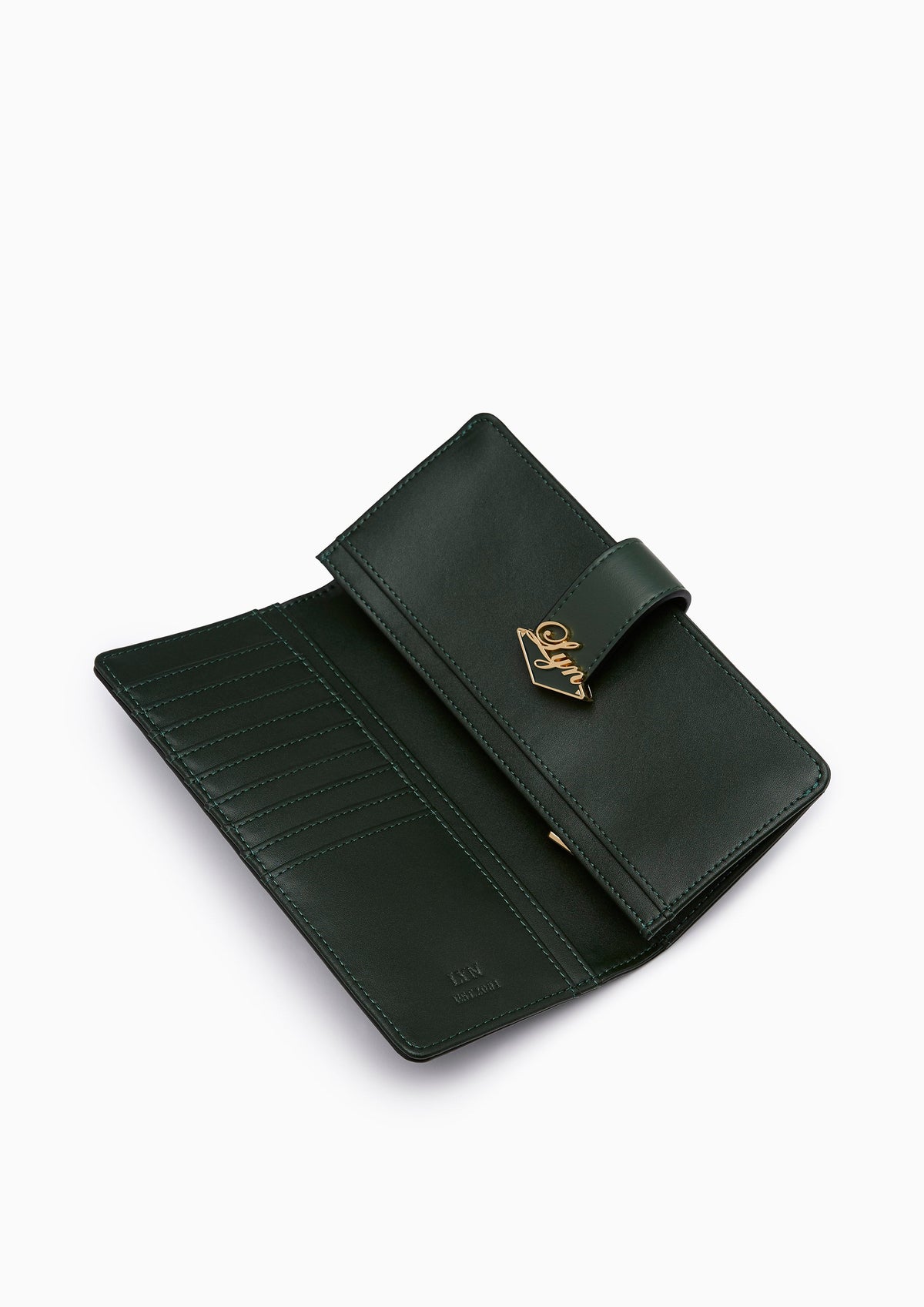Toby Long  Wallet - Dark Green