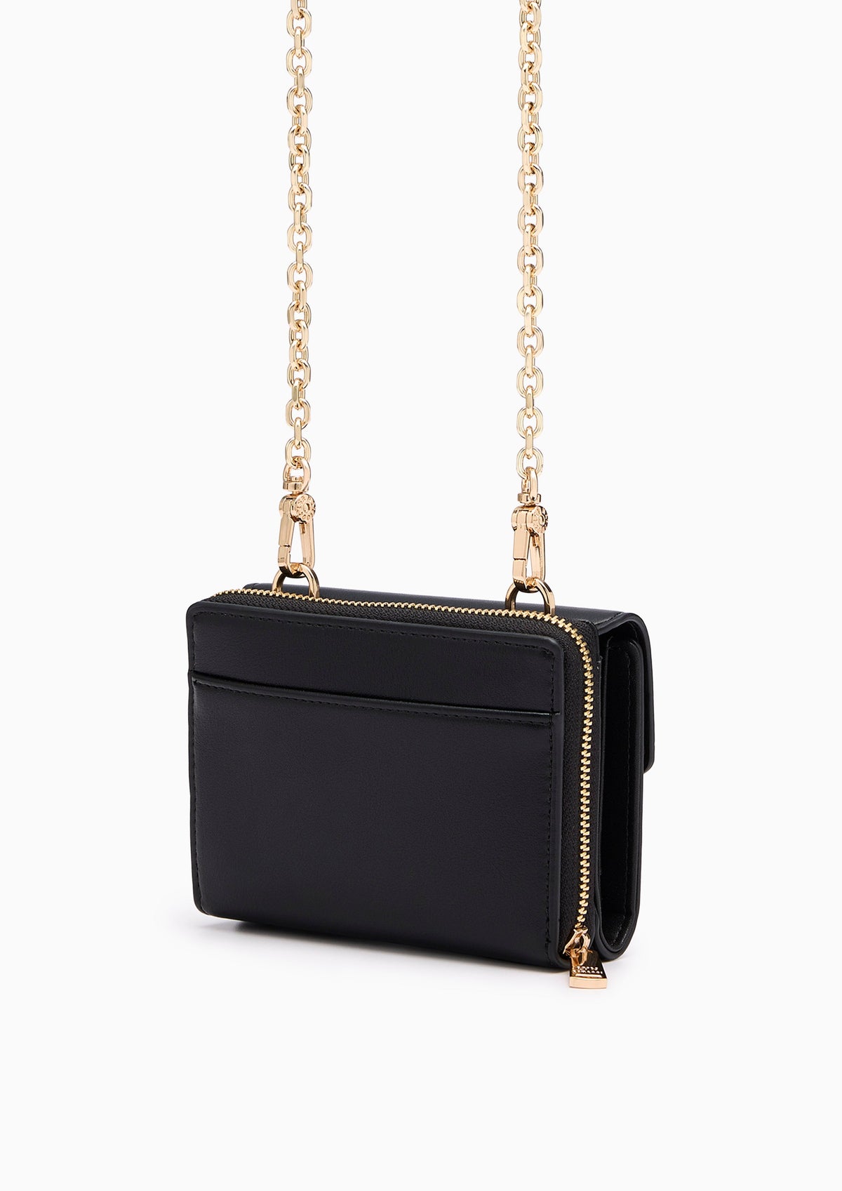 Flemming Short  Wallet On Chain - Black
