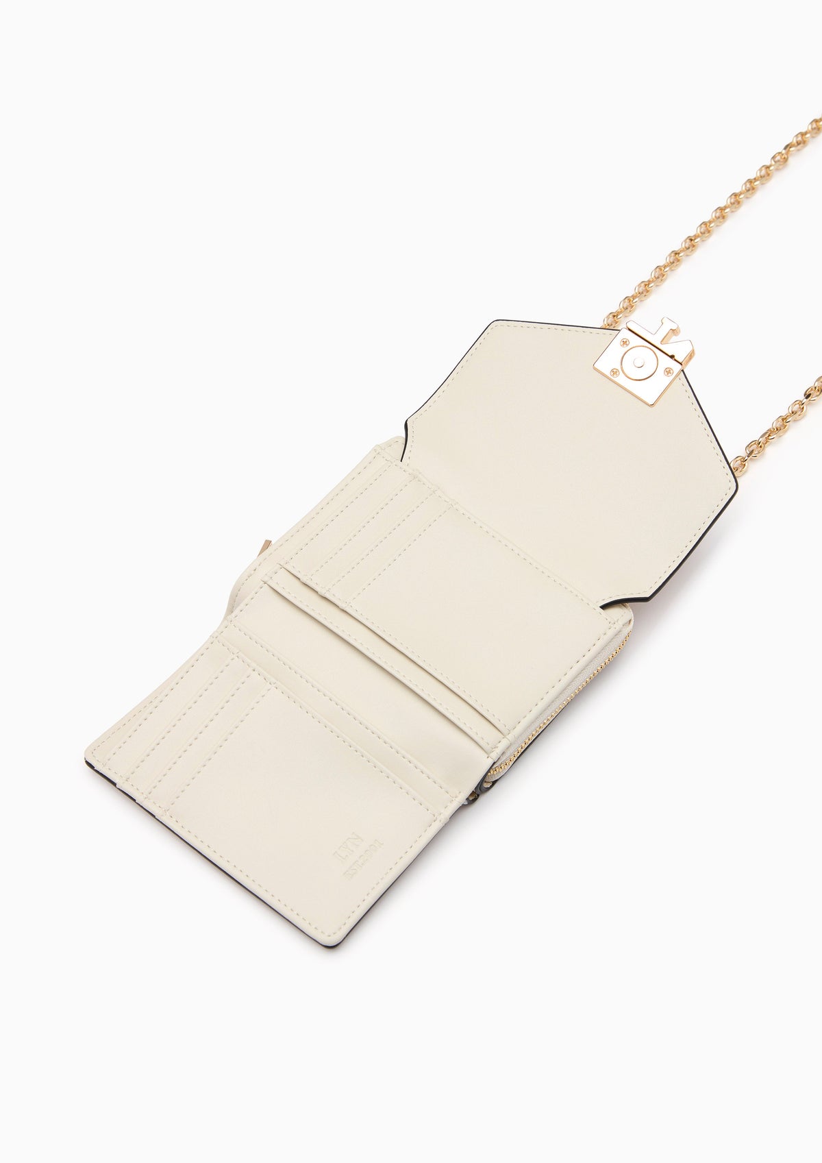 Flemming Short  Wallet On Chain - Ivory
