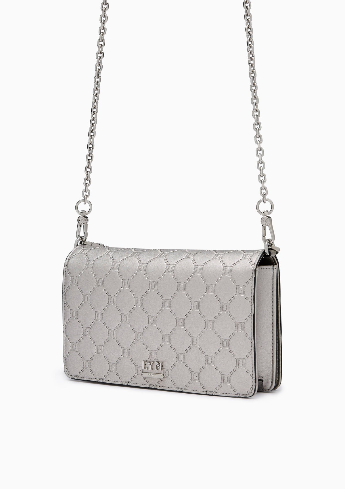 Frosty Long  Wallets On Chain - Dark Grey