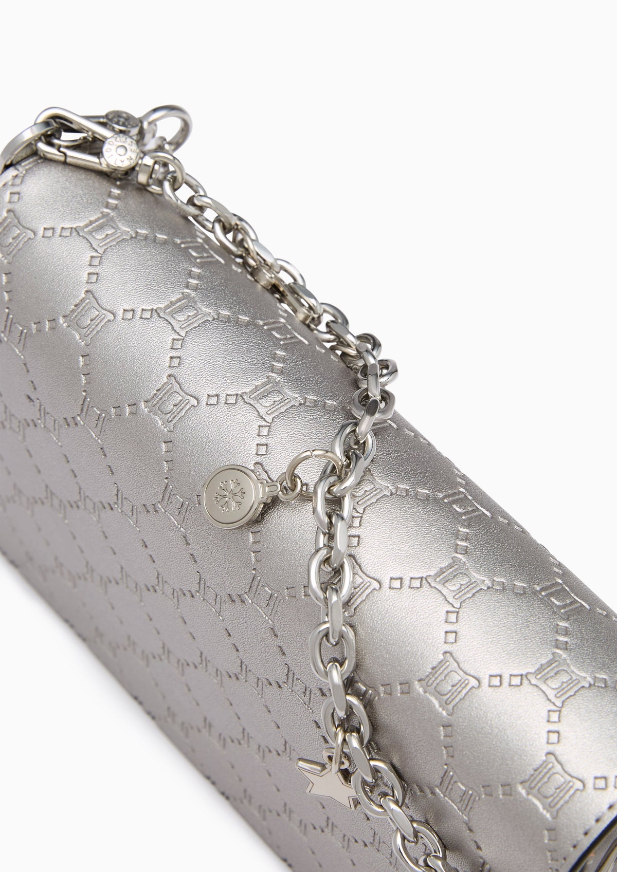 Frosty Long  Wallets On Chain - Dark Grey