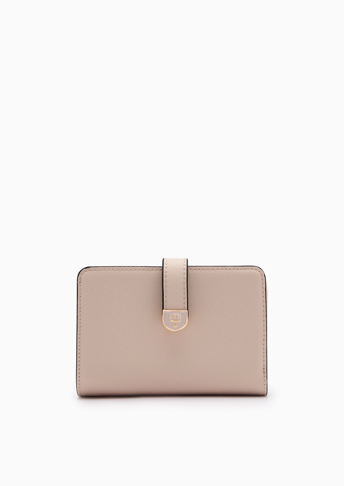 Re-Edit Daisy Autumn Semi Wallet- Light Beige