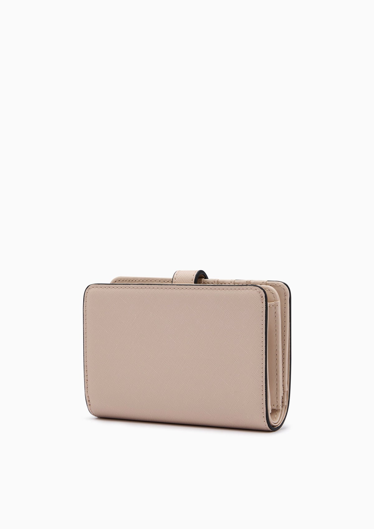 Re-Edit Daisy Autumn Semi Wallet- Light Beige