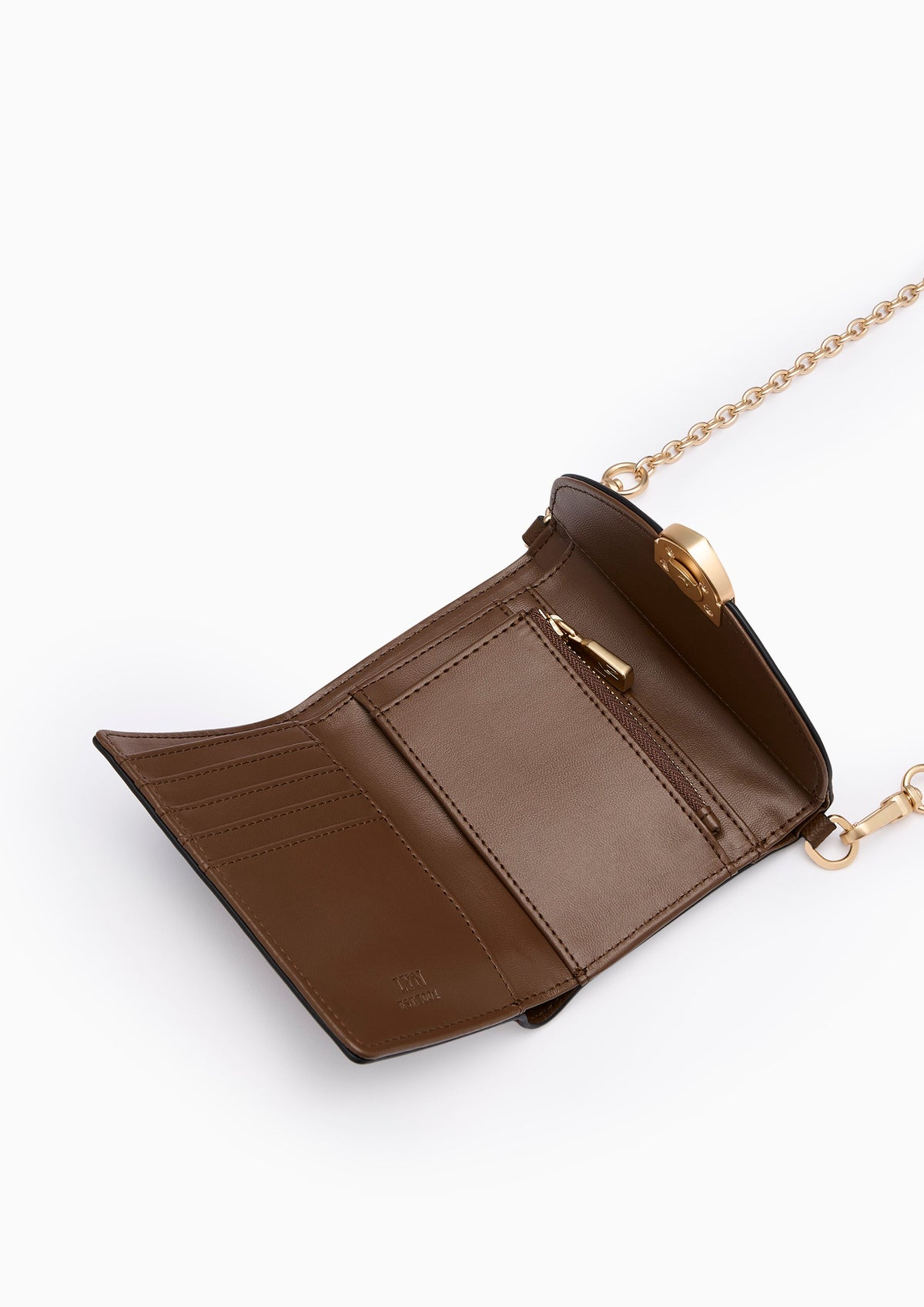 Re-Edit Daisy Short Wallet- Dark Brown