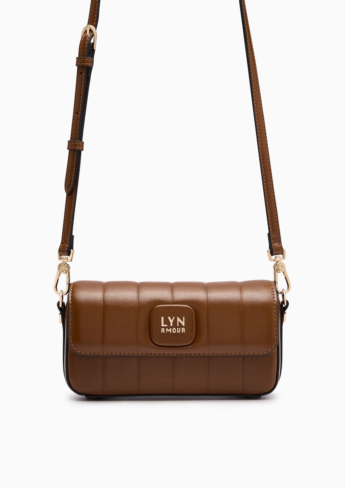 Patricia Phone  Wallets On Chain - Dark Brown