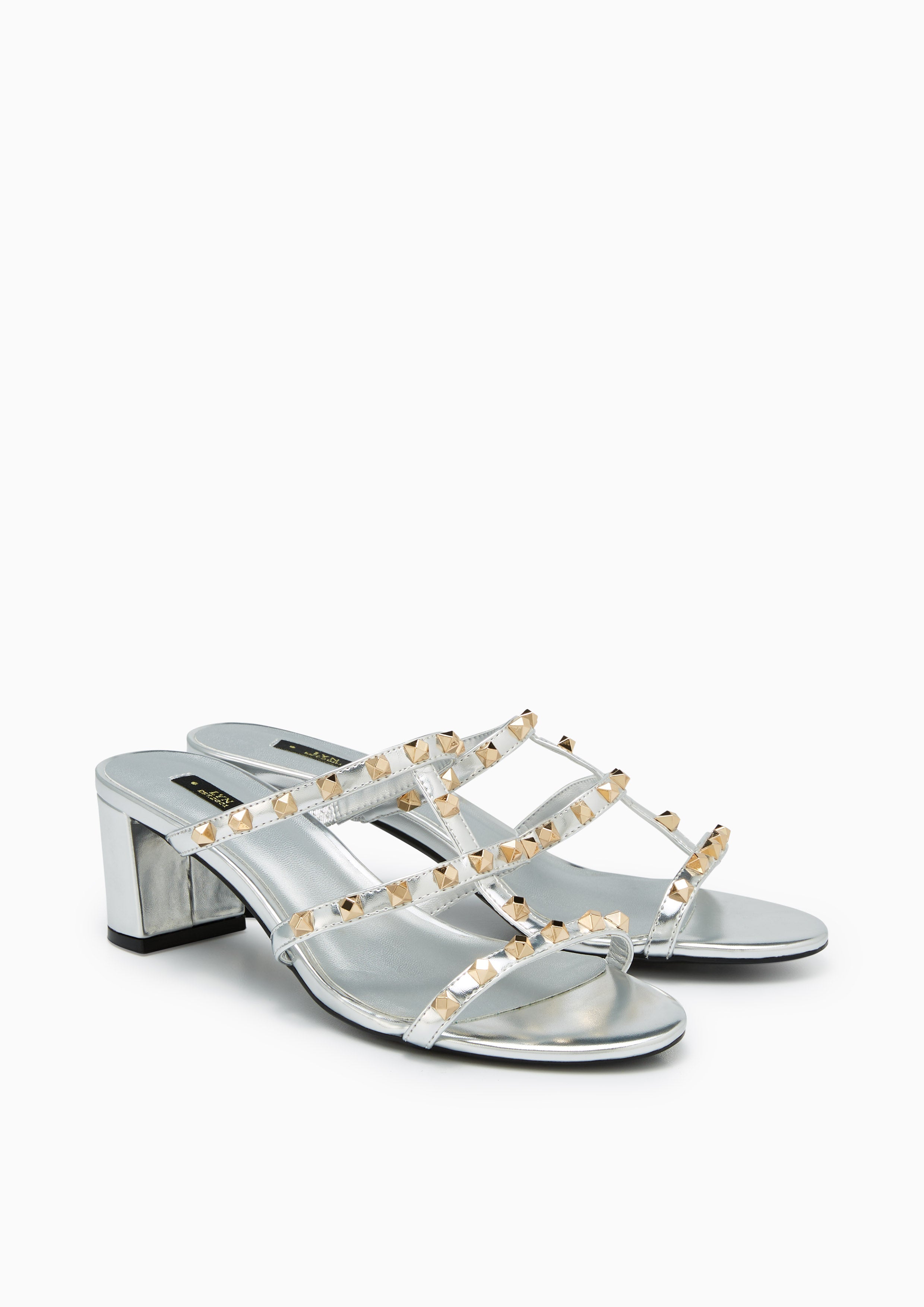Linda Flats And Sandals - Silver