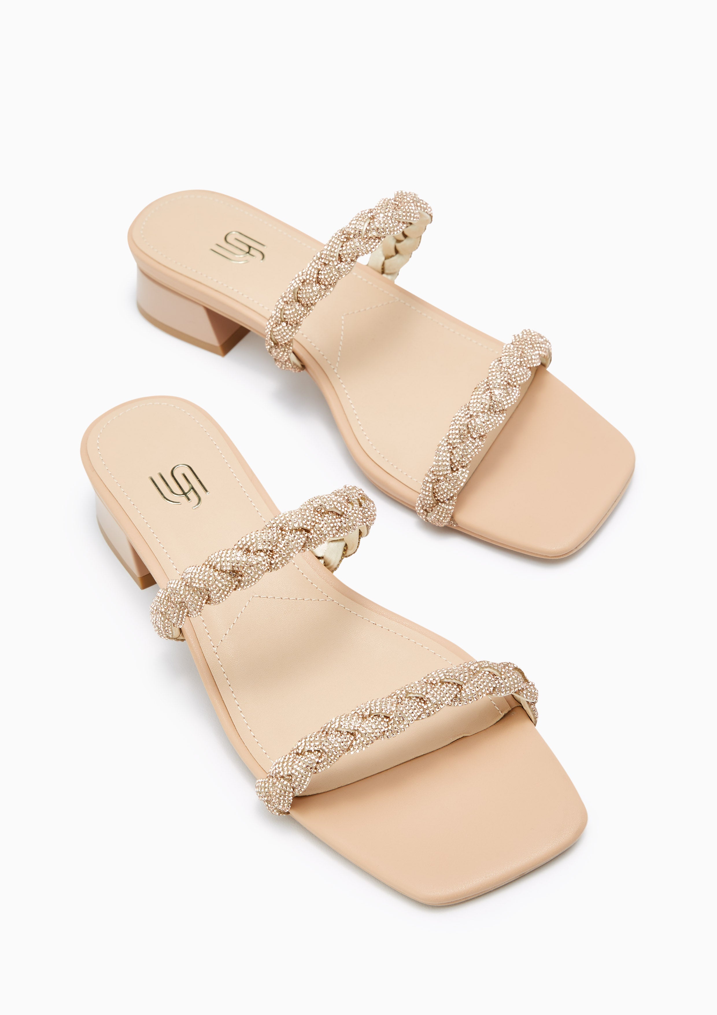 Promise Infinite Flats And Sandals - Beige