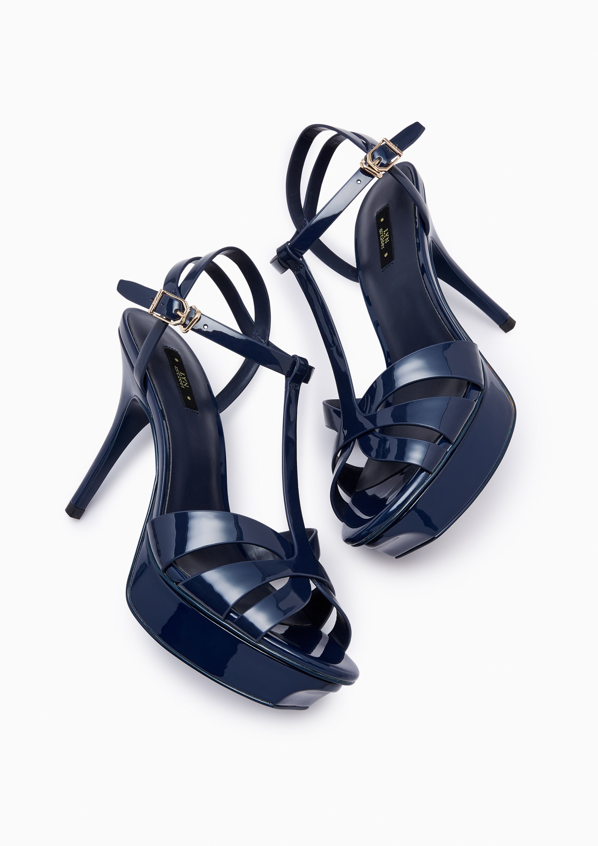 Sabella Flats And Sandals - Navy