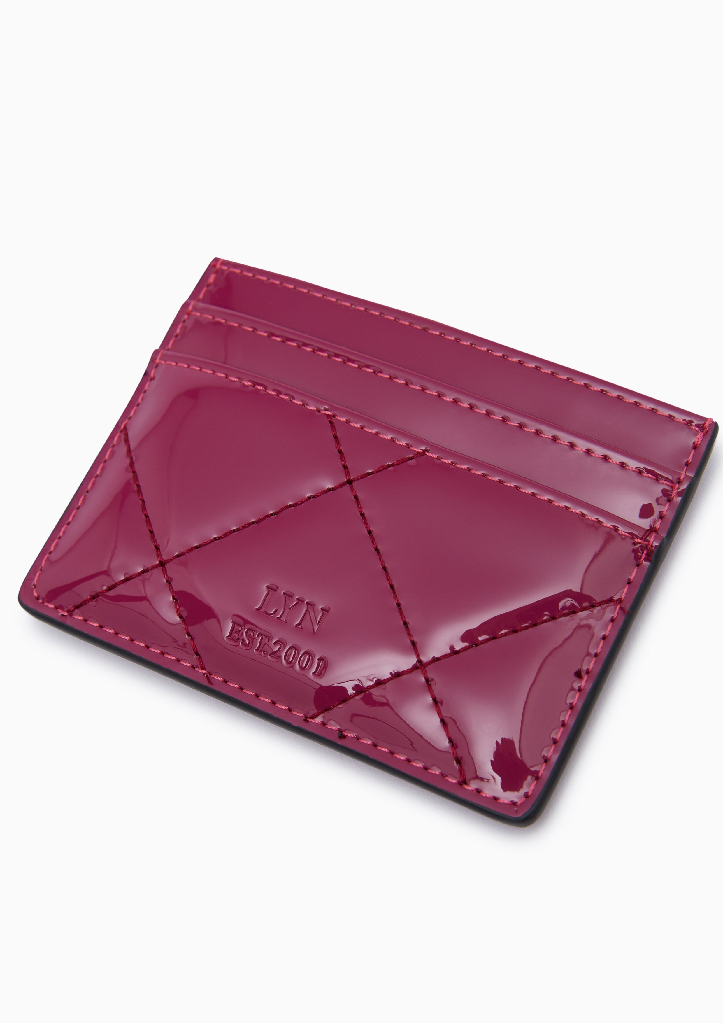 GLOSSY CARD HOLDER WALLETS - LYN VN