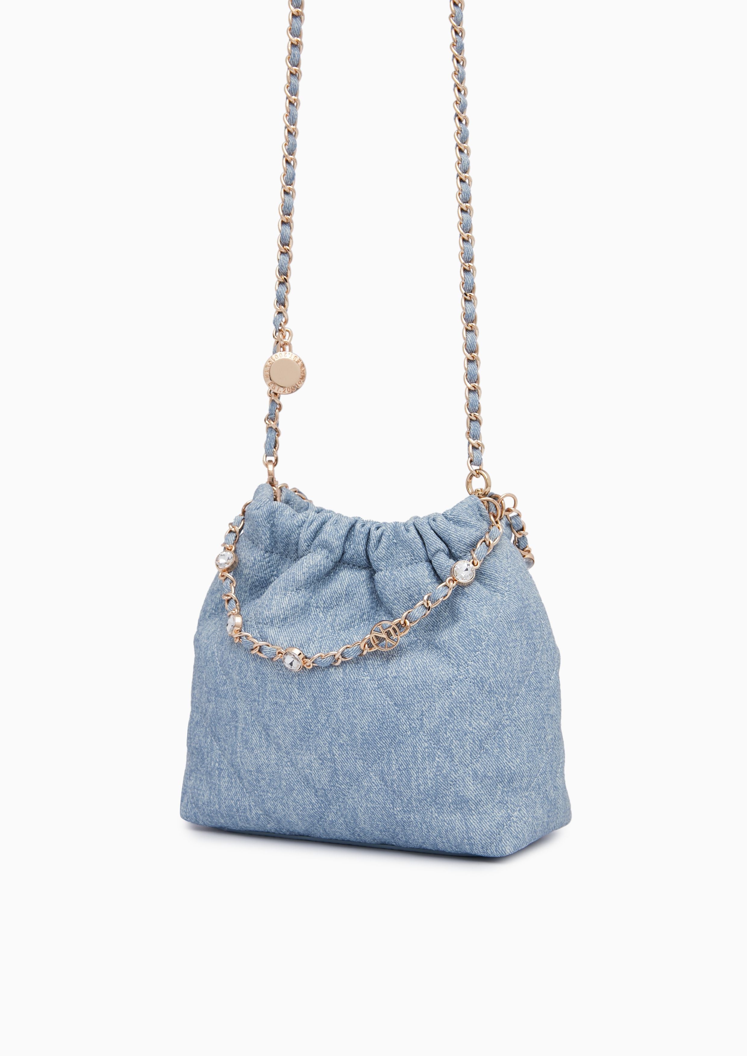 FONTIA MINI DENIM SHOULDER BAGS - LYN VN