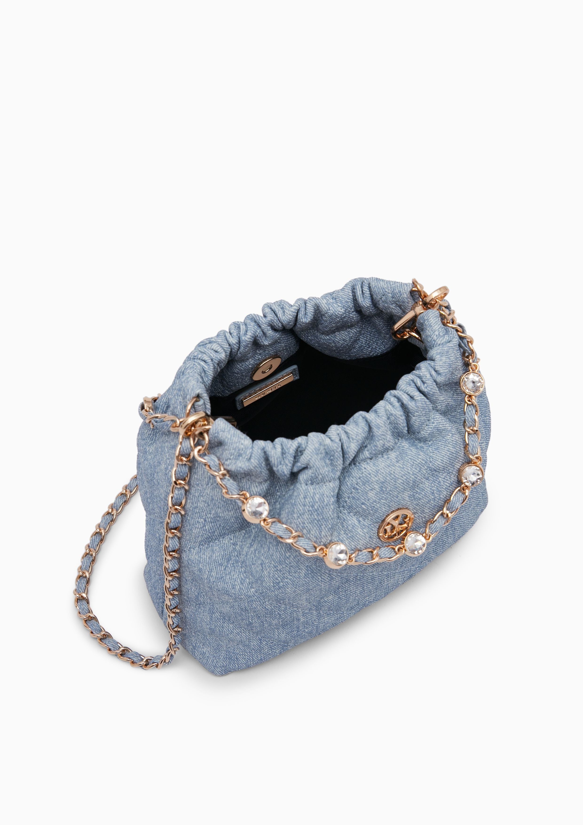 FONTIA MINI DENIM SHOULDER BAGS - LYN VN