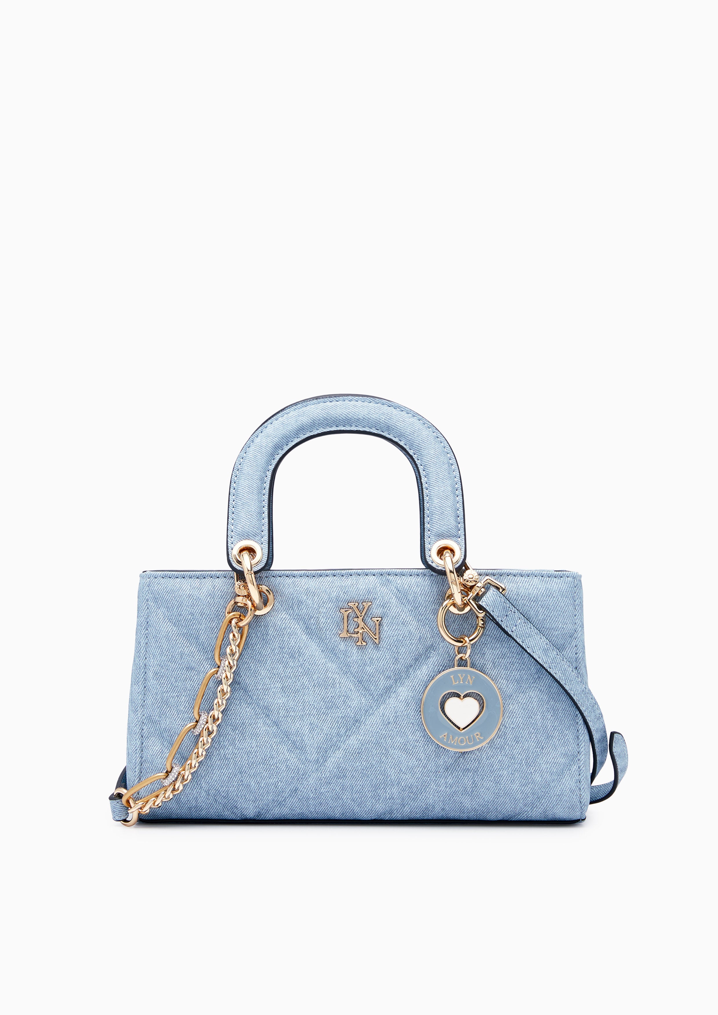 Varenna Top Handle S Handbag - Blue Variation 2