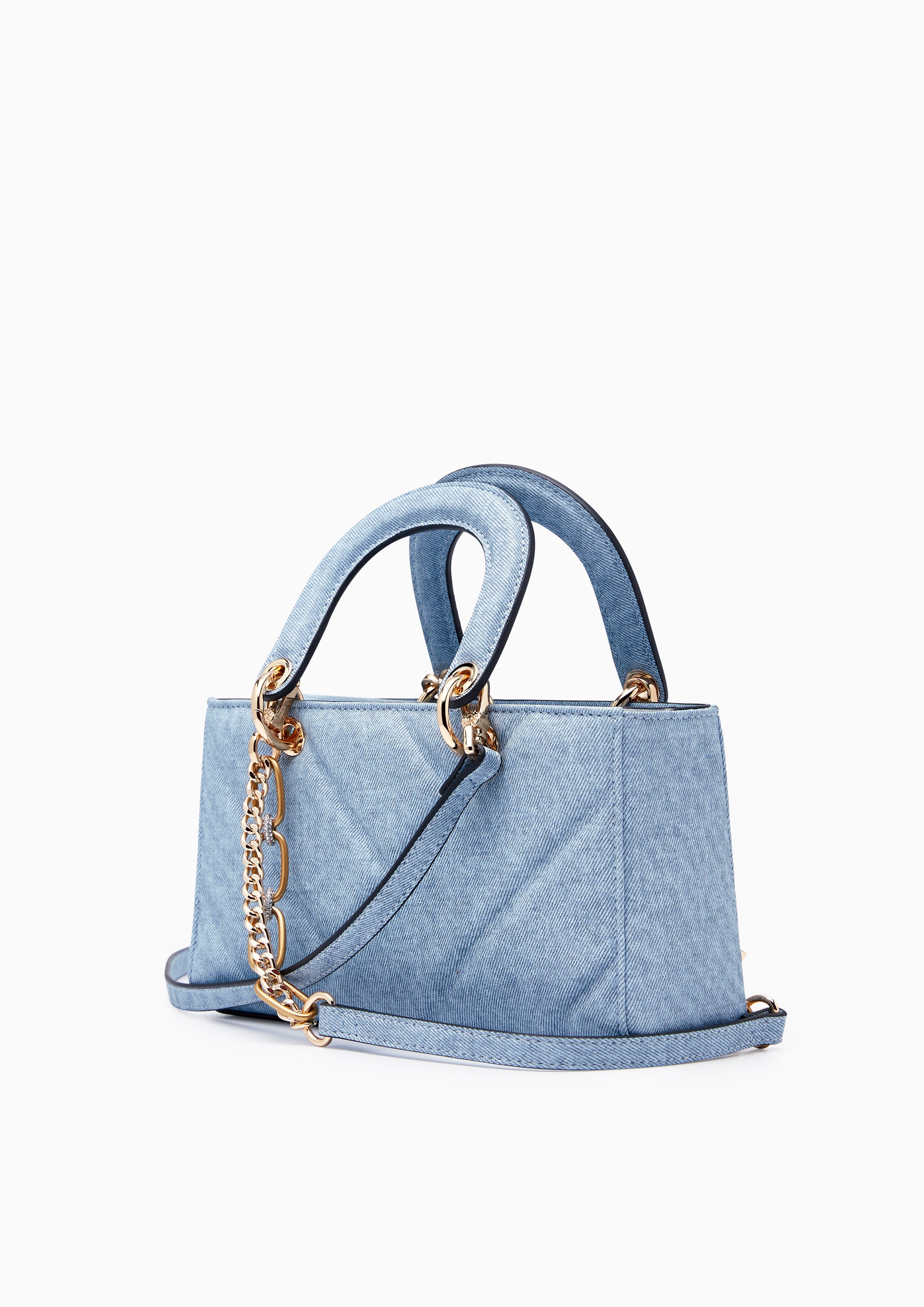 Varenna Top Handle S Handbag - Blue Variation 2