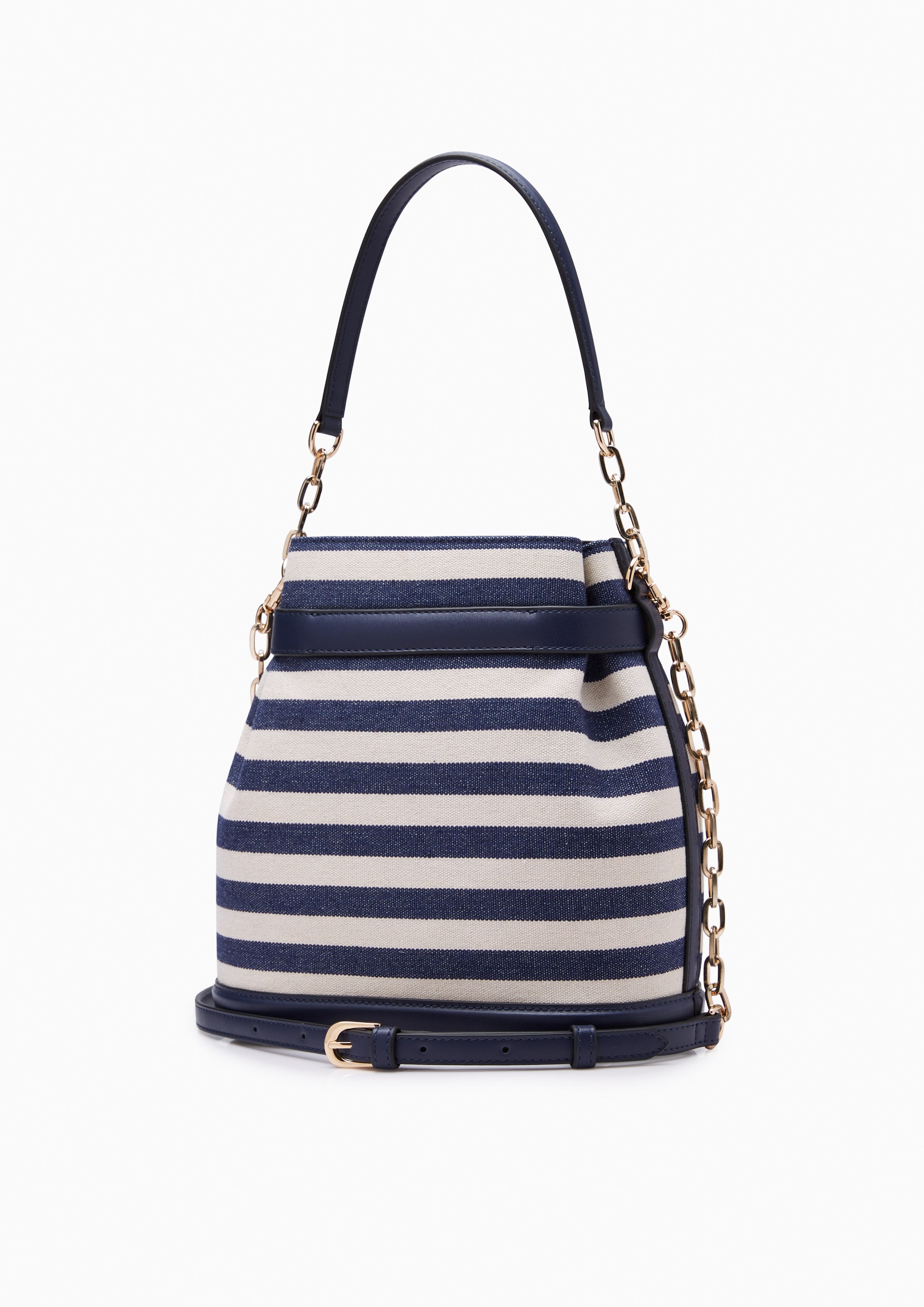 MARIA STRIPED S BUCKET BAGS - LYN VN