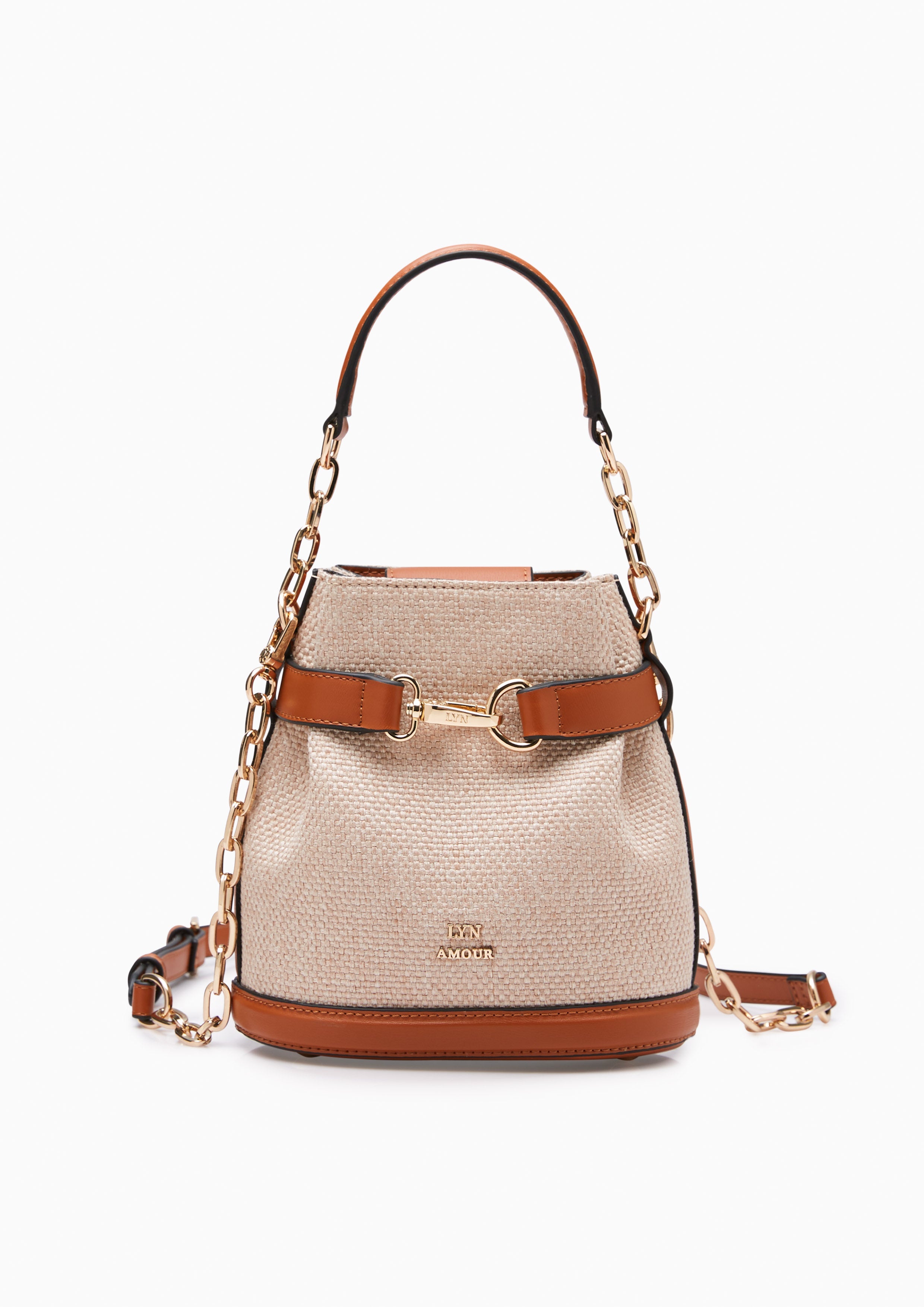 MARIA CANVAS MINI BUCKET BAGS - LYN VN