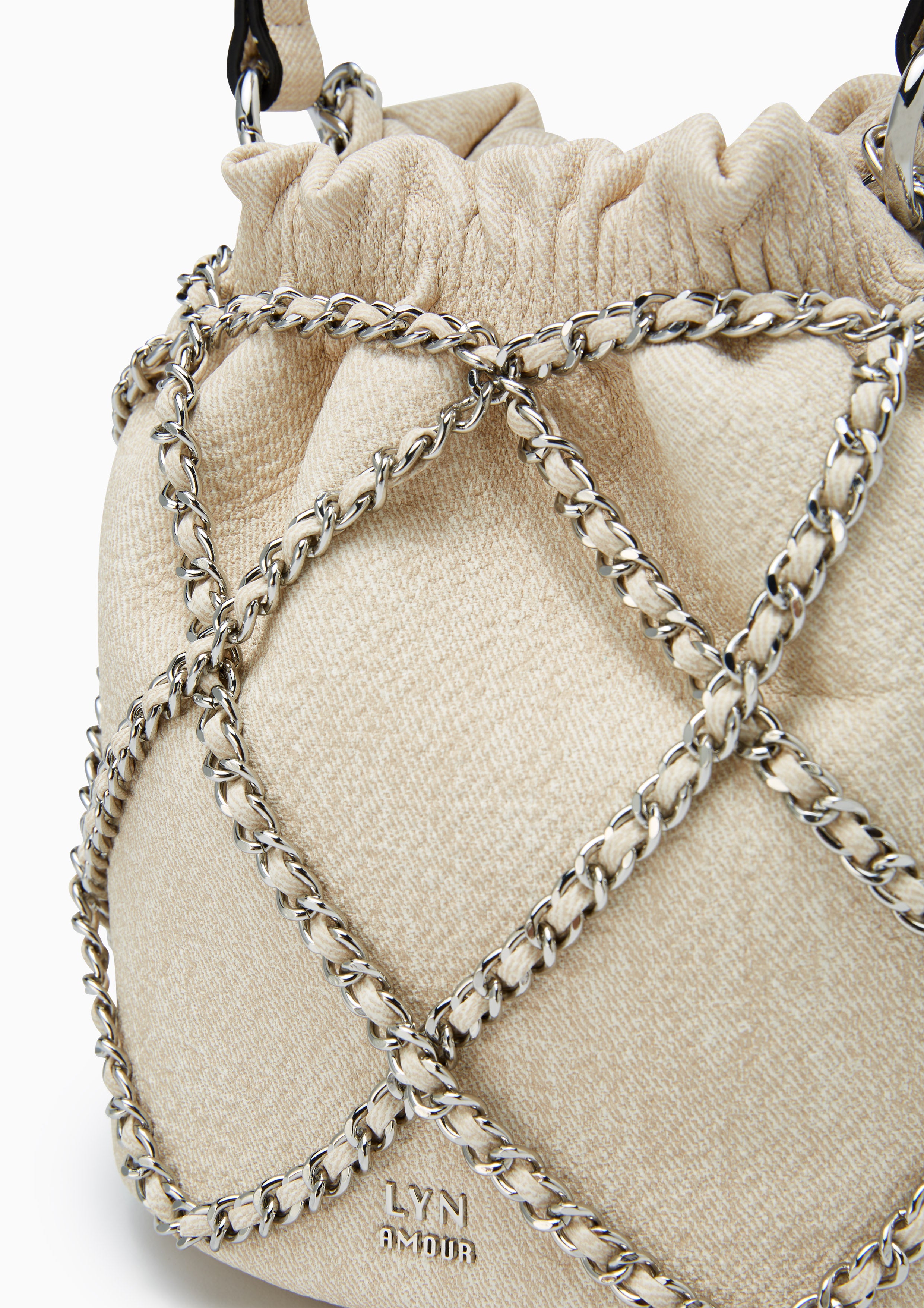 Nebula Bucket Bag - Light Beige