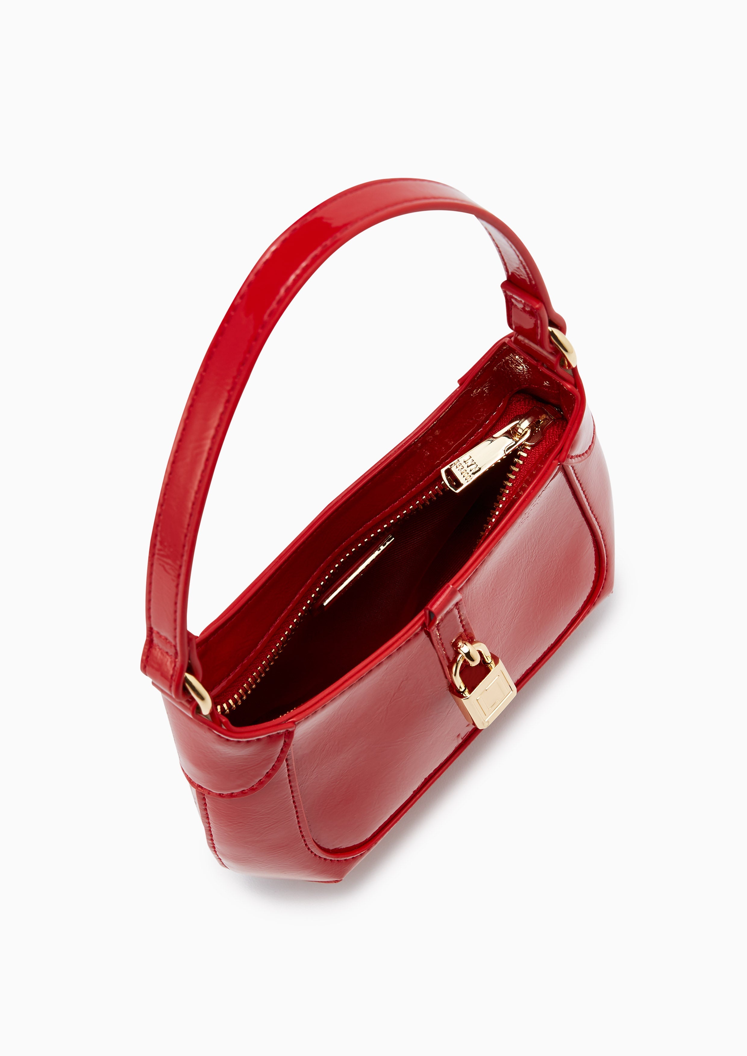 Janistier Mini Top Handle Handbags - Red