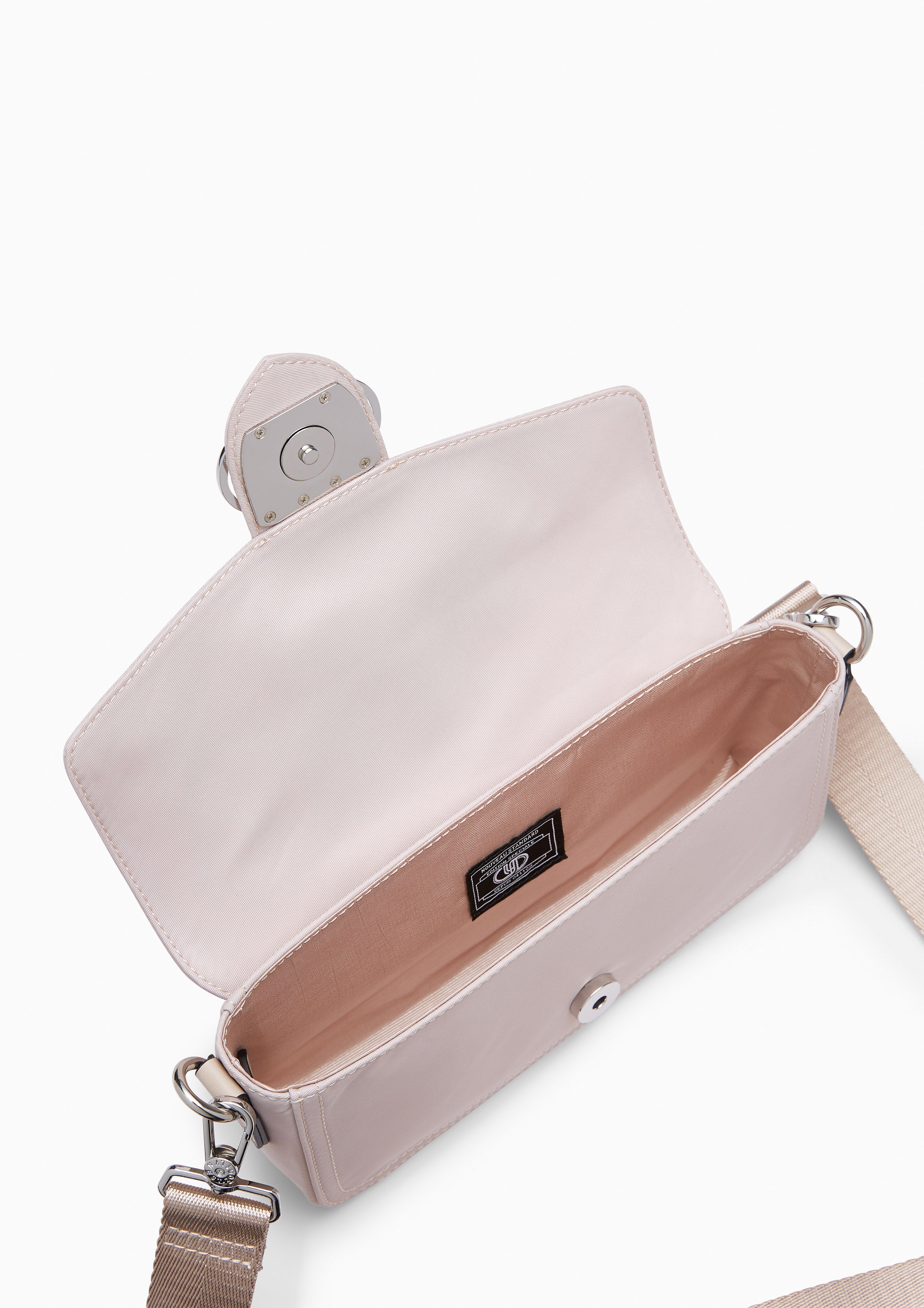 Vatican M Crossbody Bag - Light Beige