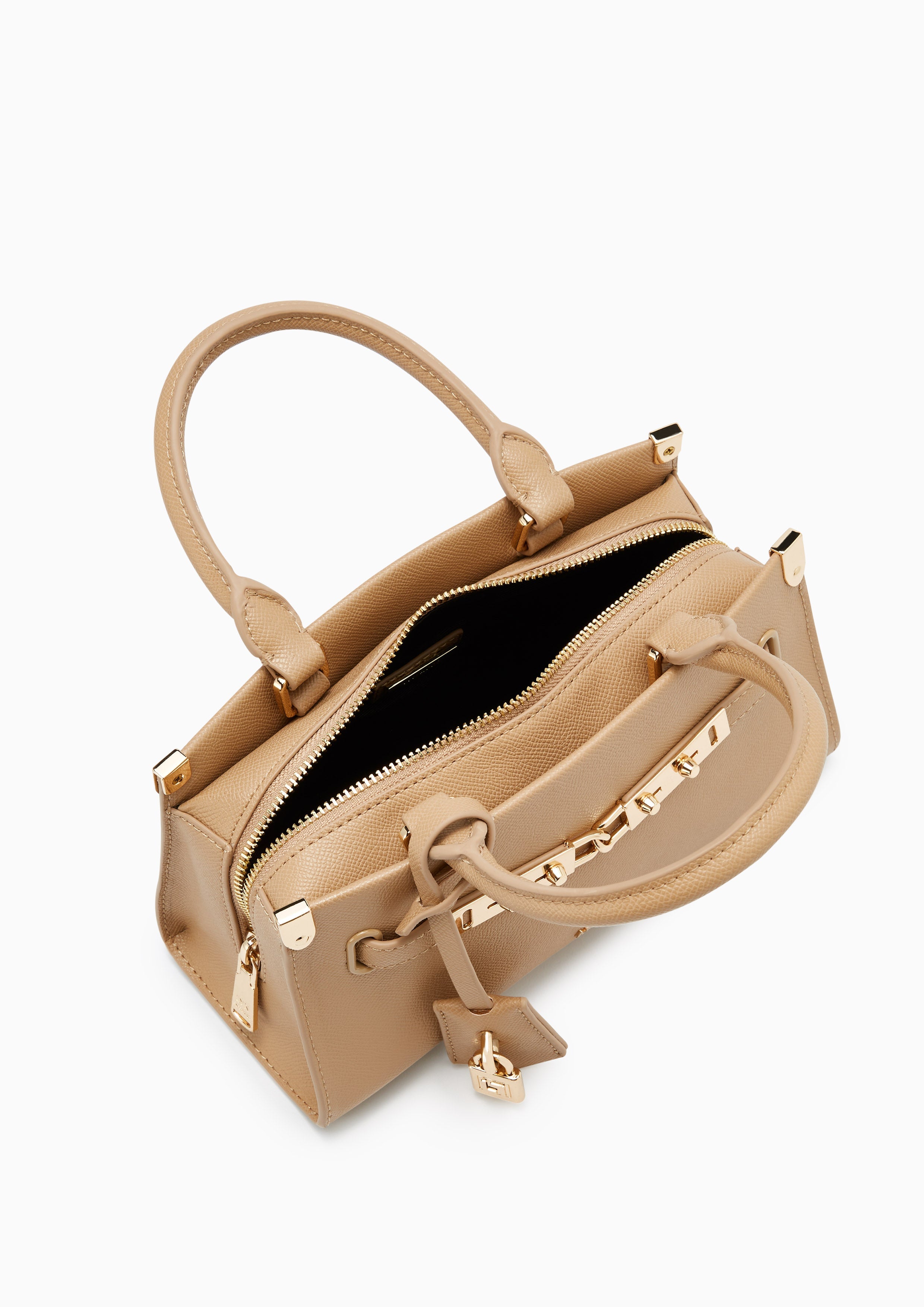 Venus Top Handle S Handbags  - Tan