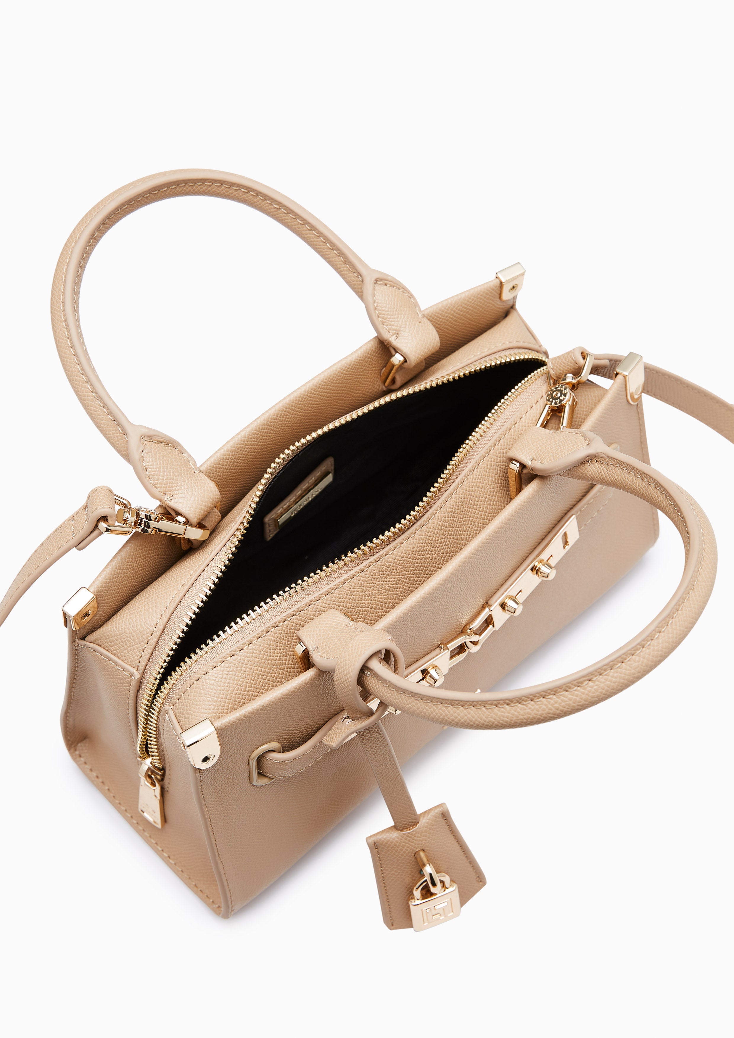 Venus Top Handle S Handbags  - Tan