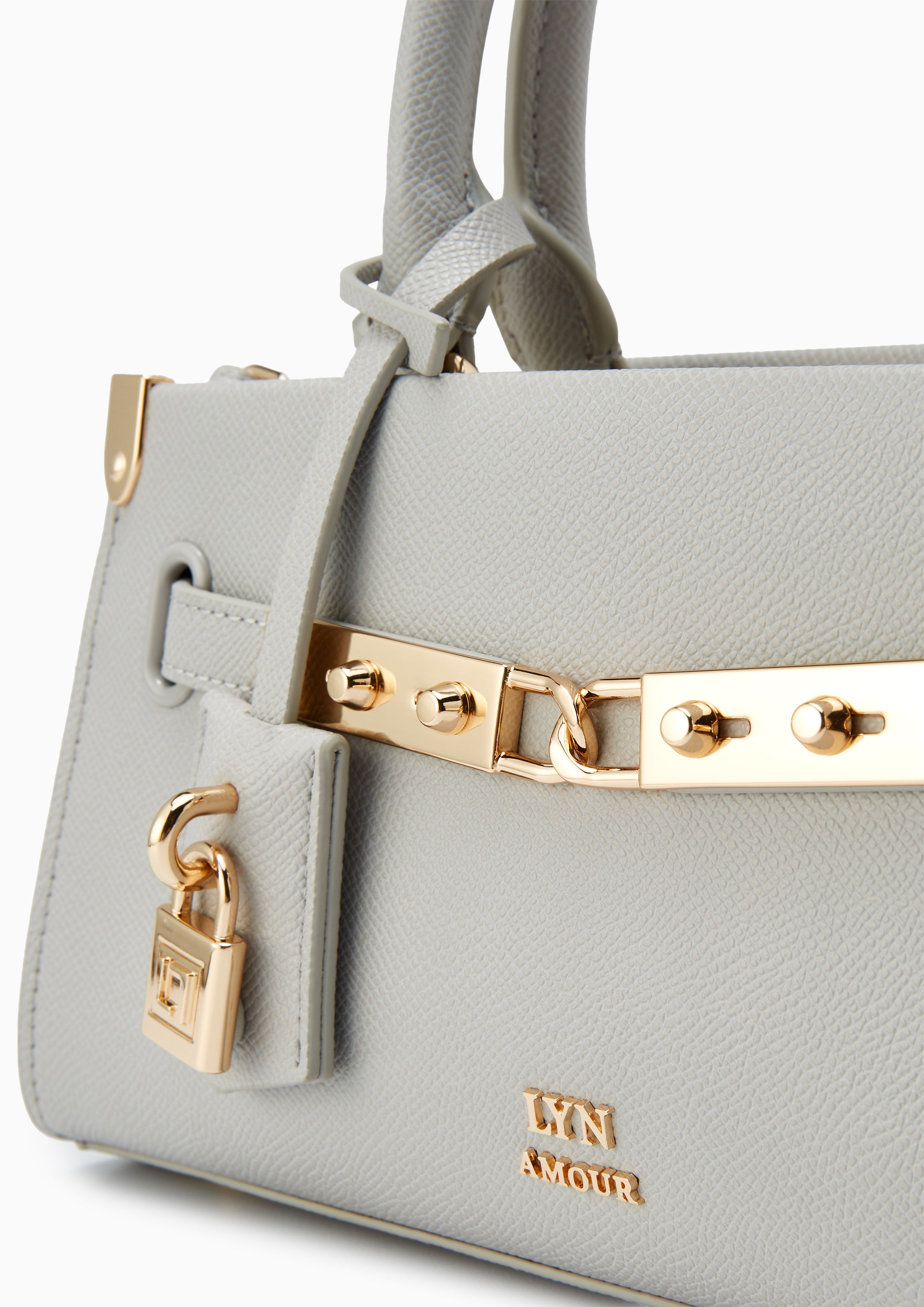 Venus Top Handle S Handbags  - Grey