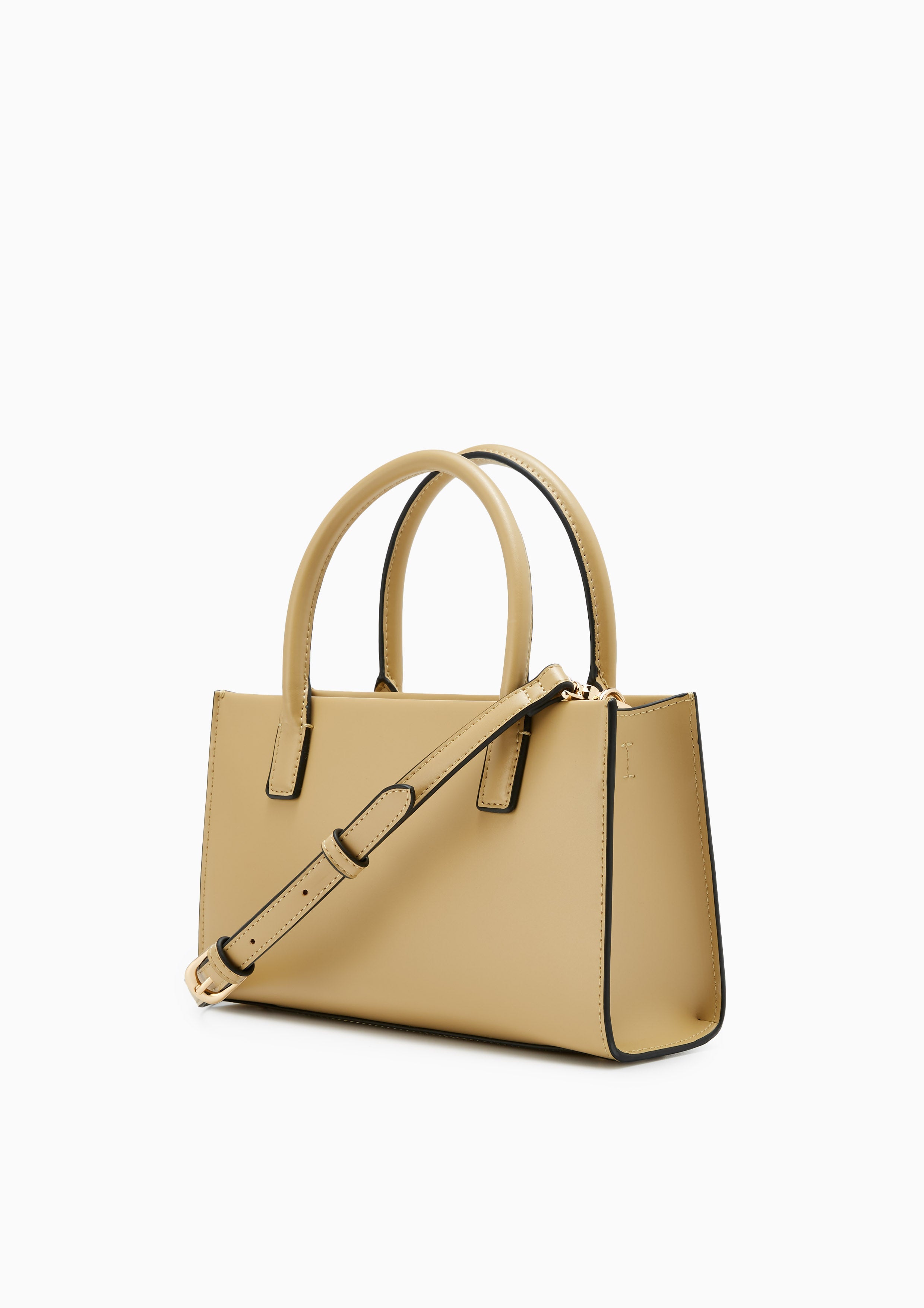 Limar M Tote Bags - Light Beige