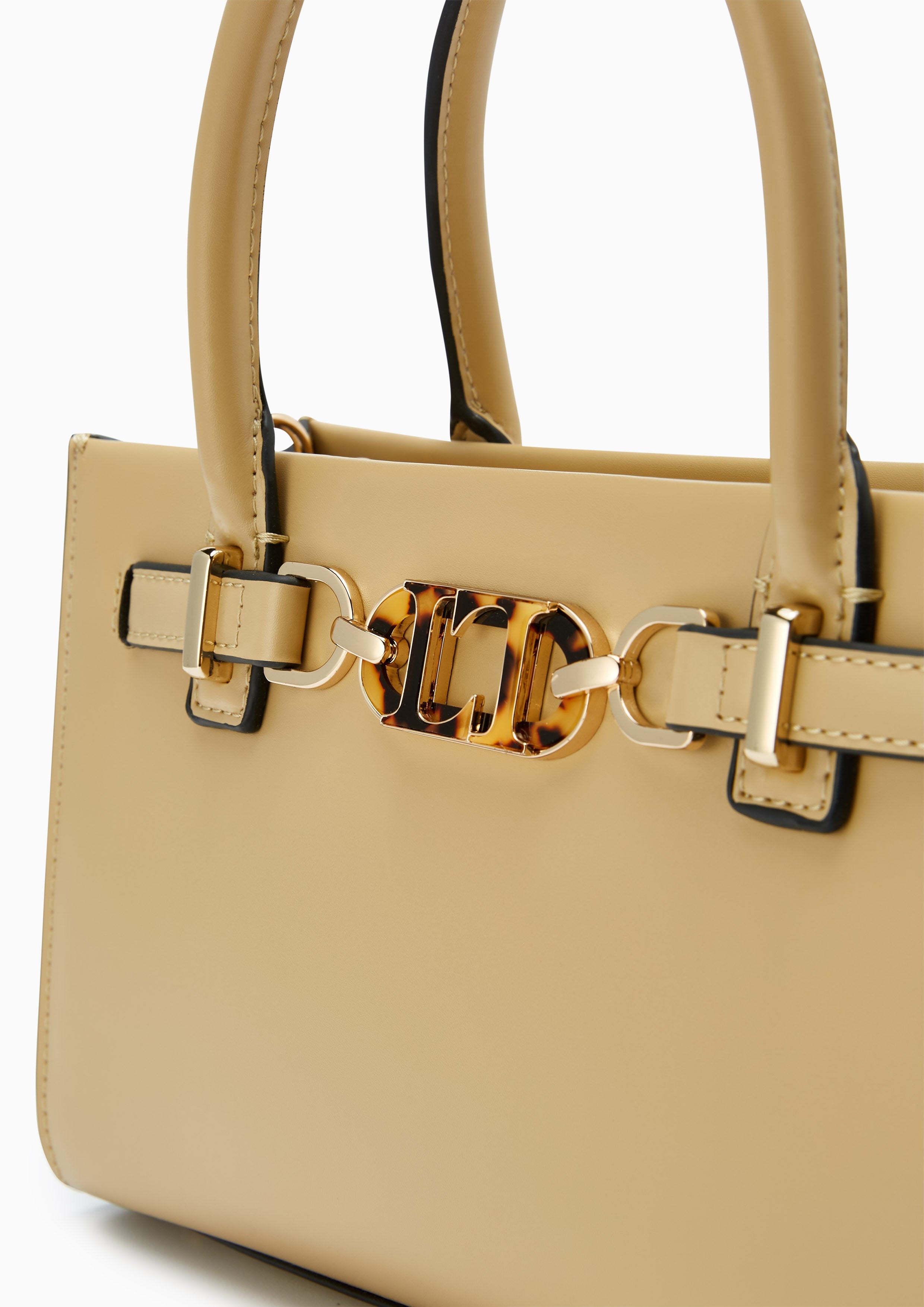 Limar M Tote Bags - Light Beige