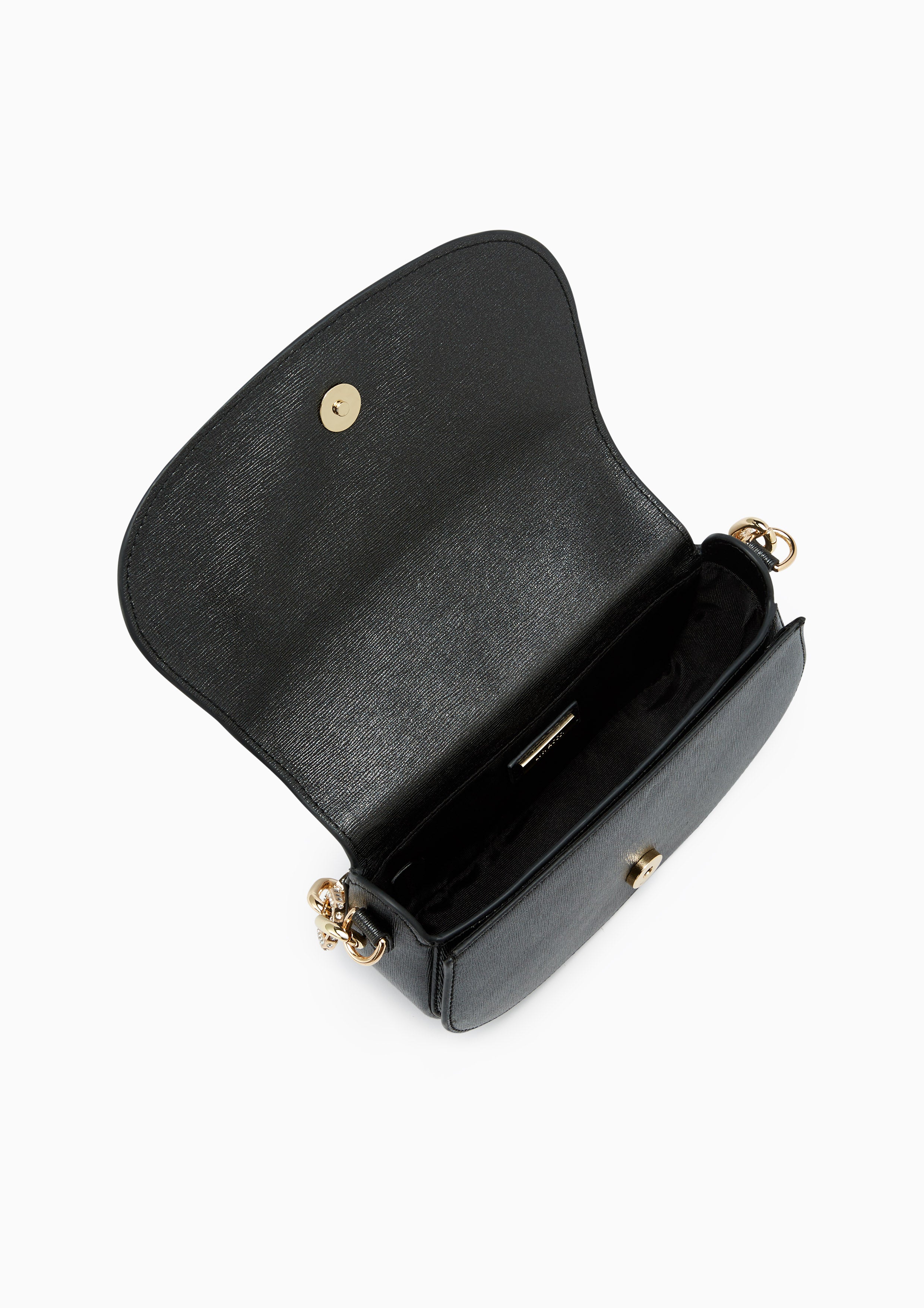 Minnie M Clutch Crossbody Bags - Glitter Black