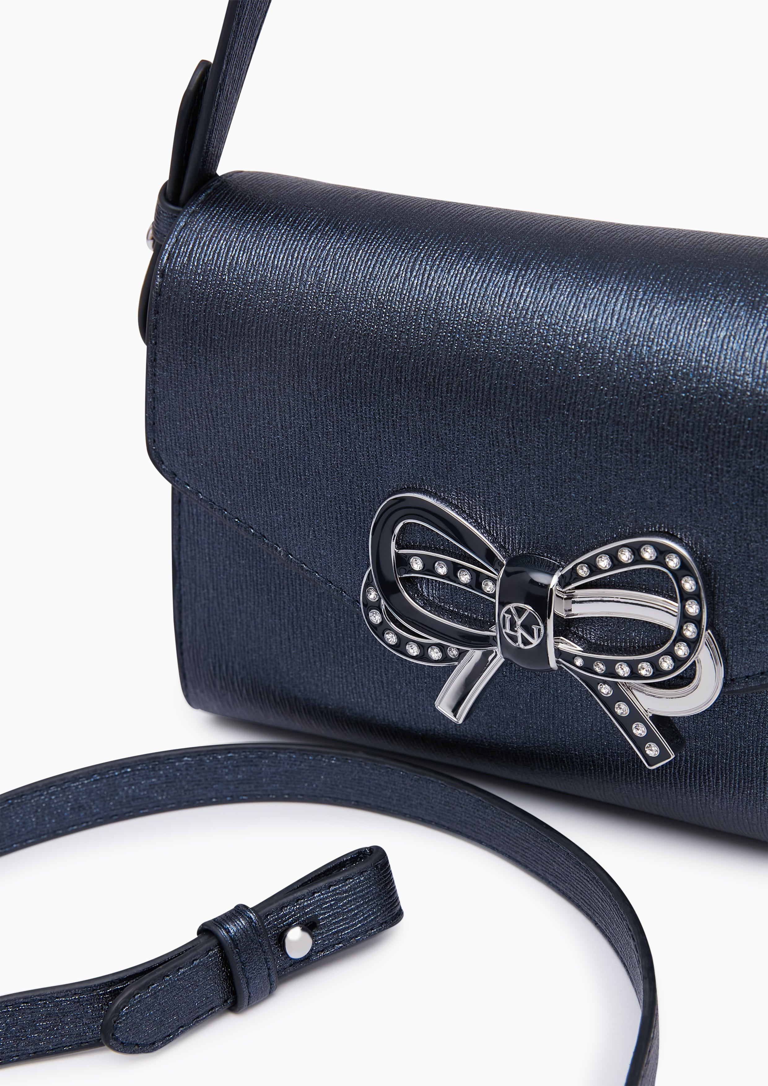 Minnie Shoulder Bags - Glitter Navy