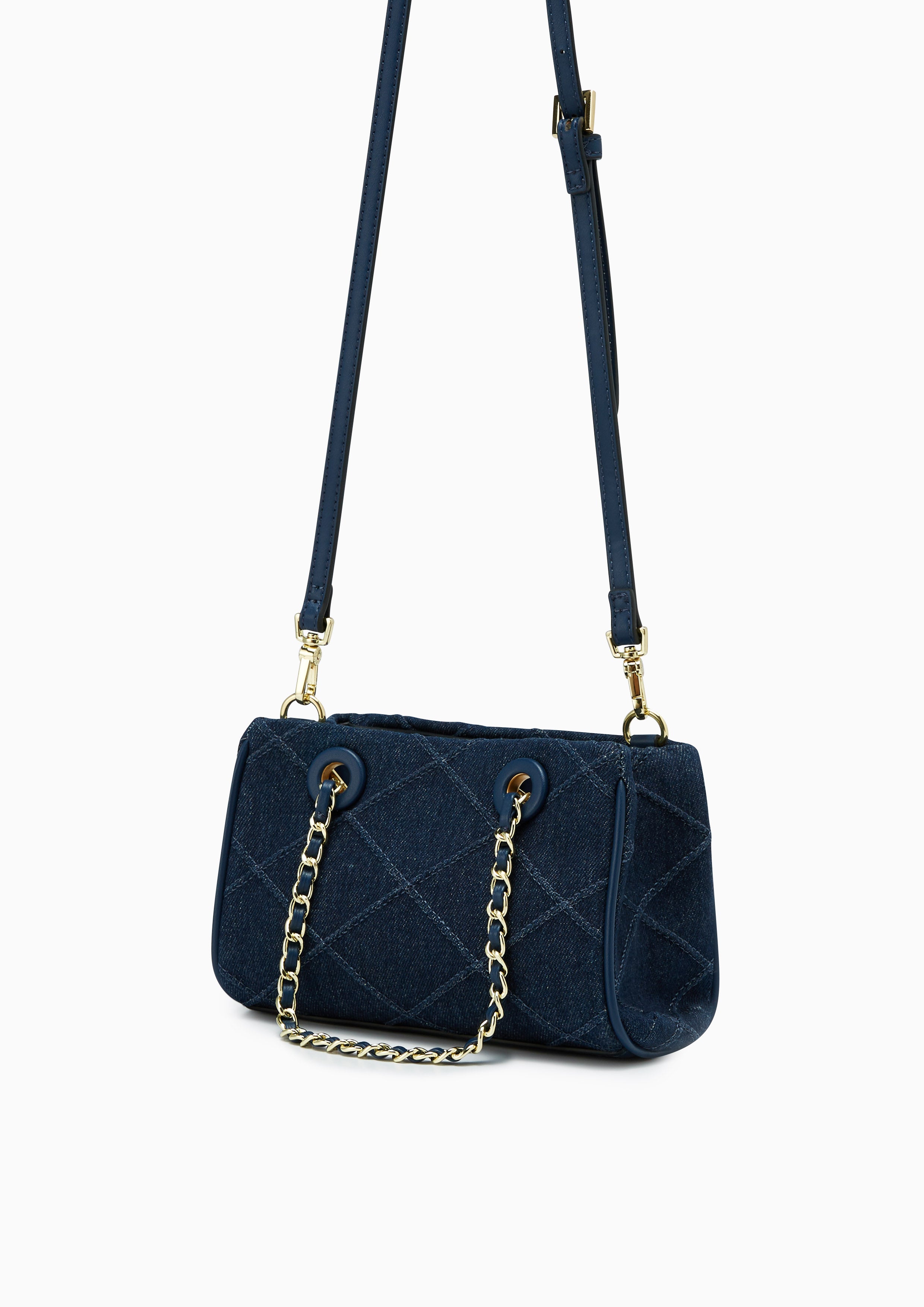 CAMILLE DENIM MINI SHOULDER BAGS - LYN VN