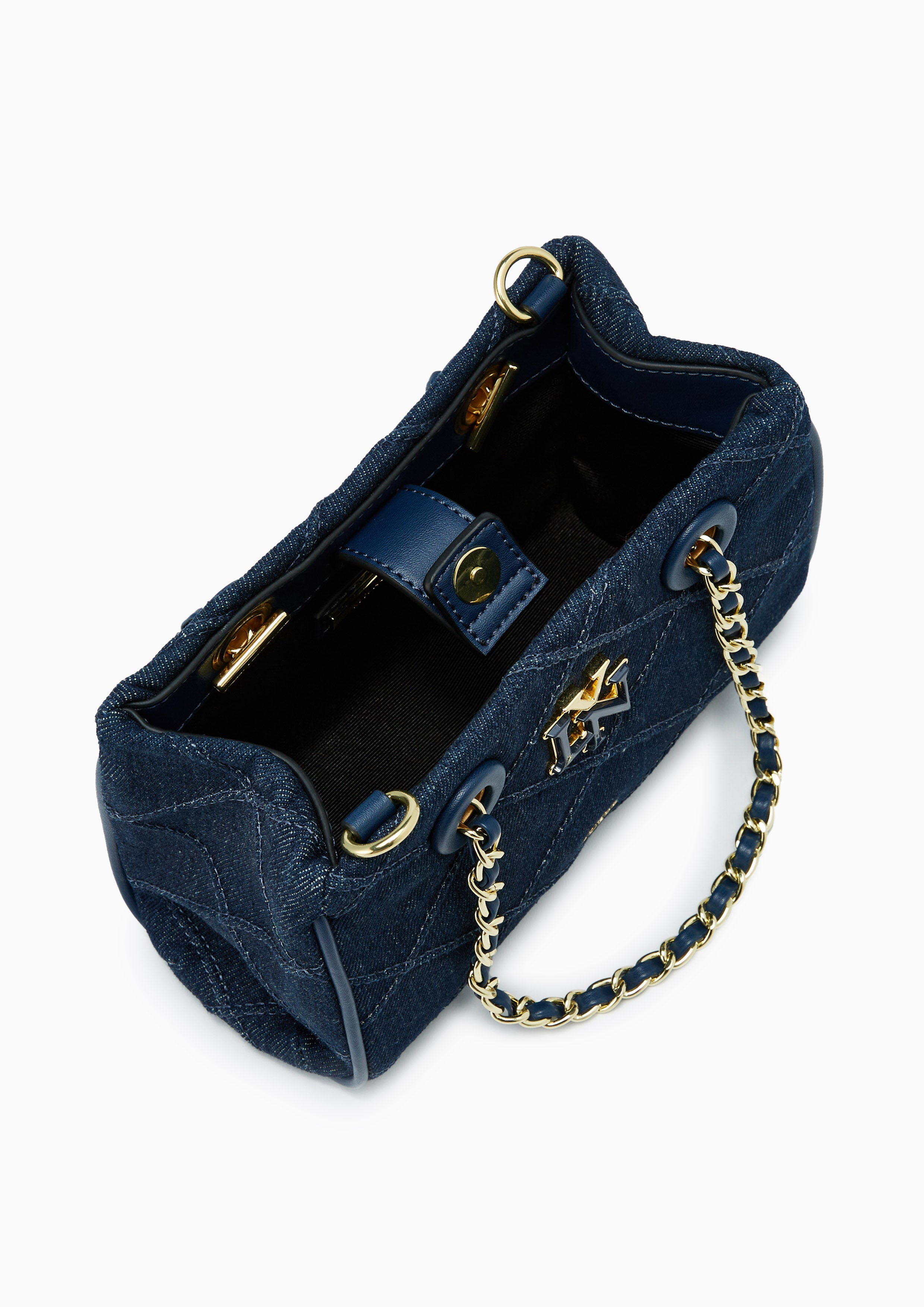 CAMILLE DENIM MINI SHOULDER BAGS - LYN VN