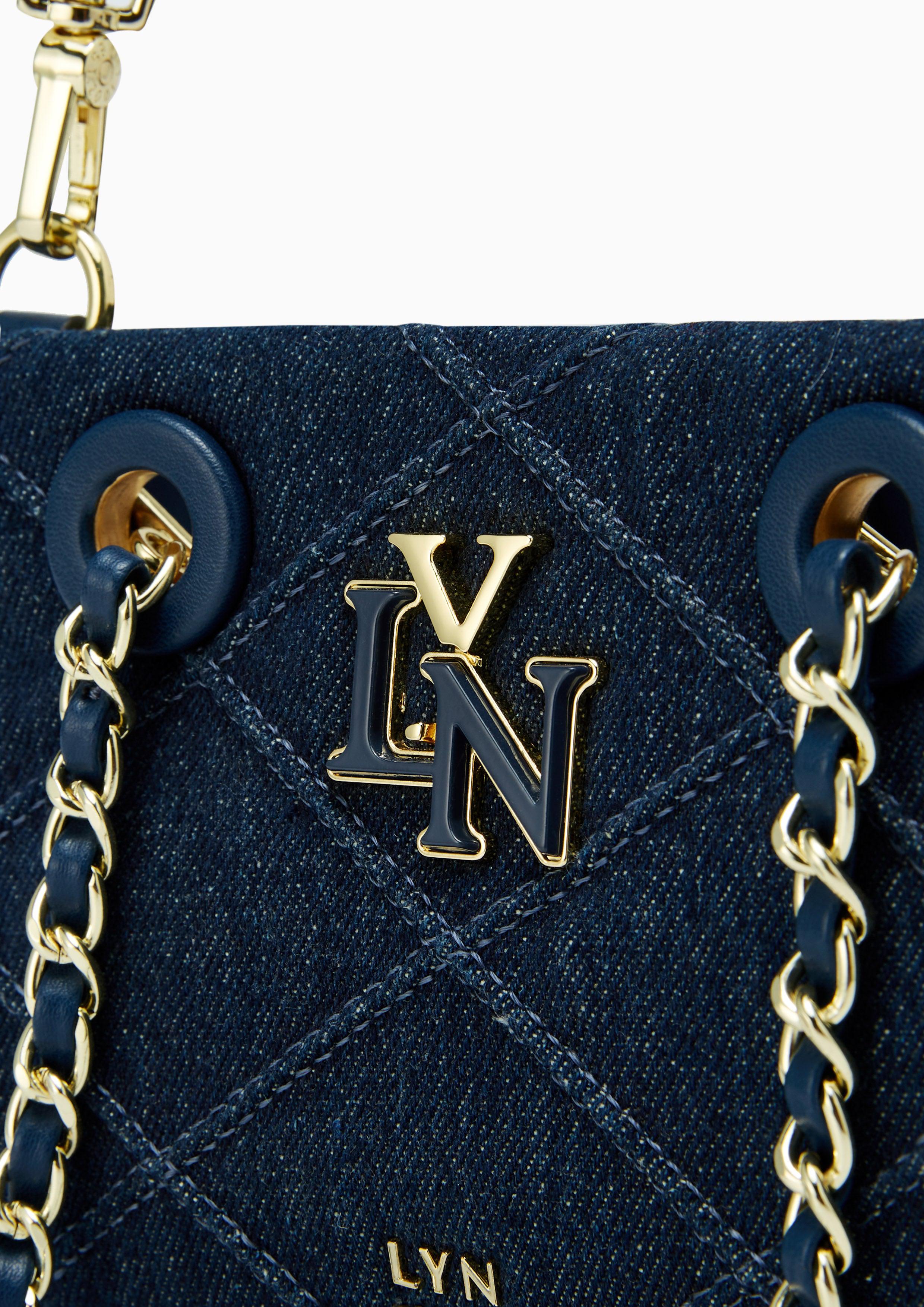 CAMILLE DENIM MINI SHOULDER BAGS - LYN VN