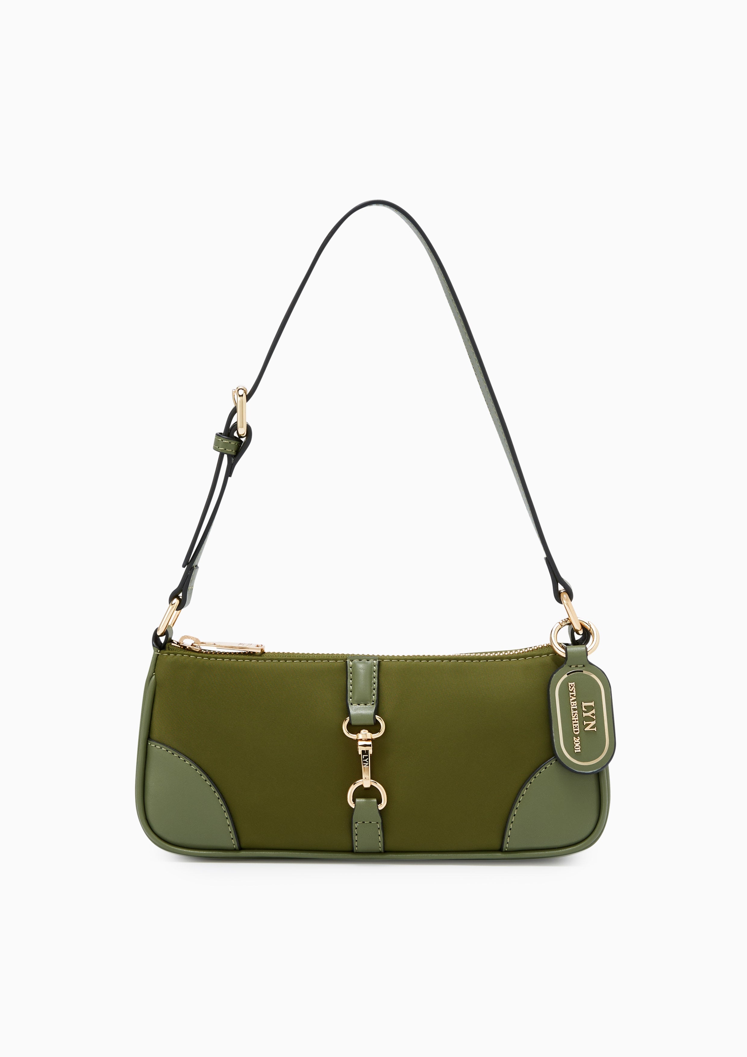 Magnolia Shoulder Bags - Dark Green