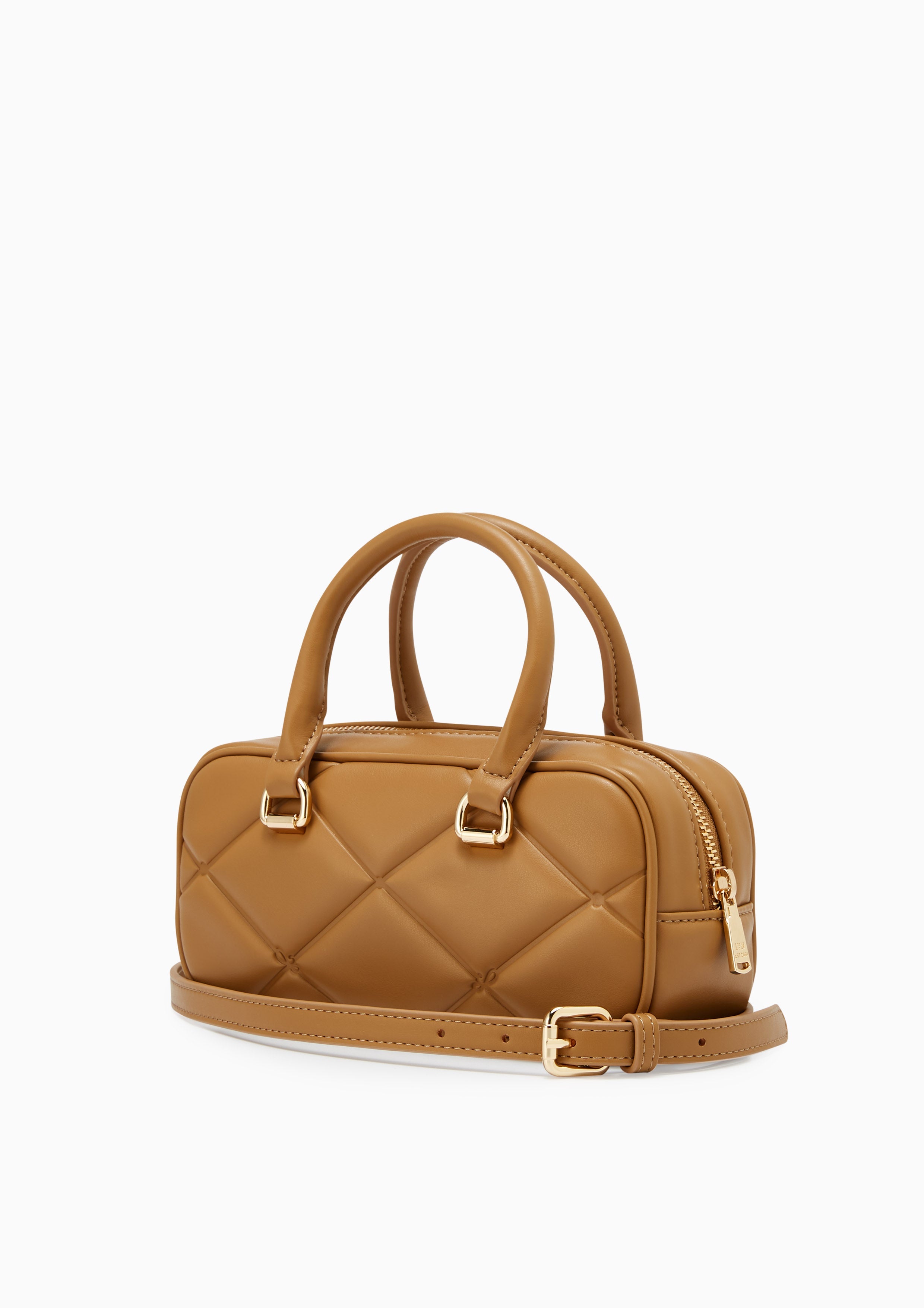 Grace Handle Handbag - Tan