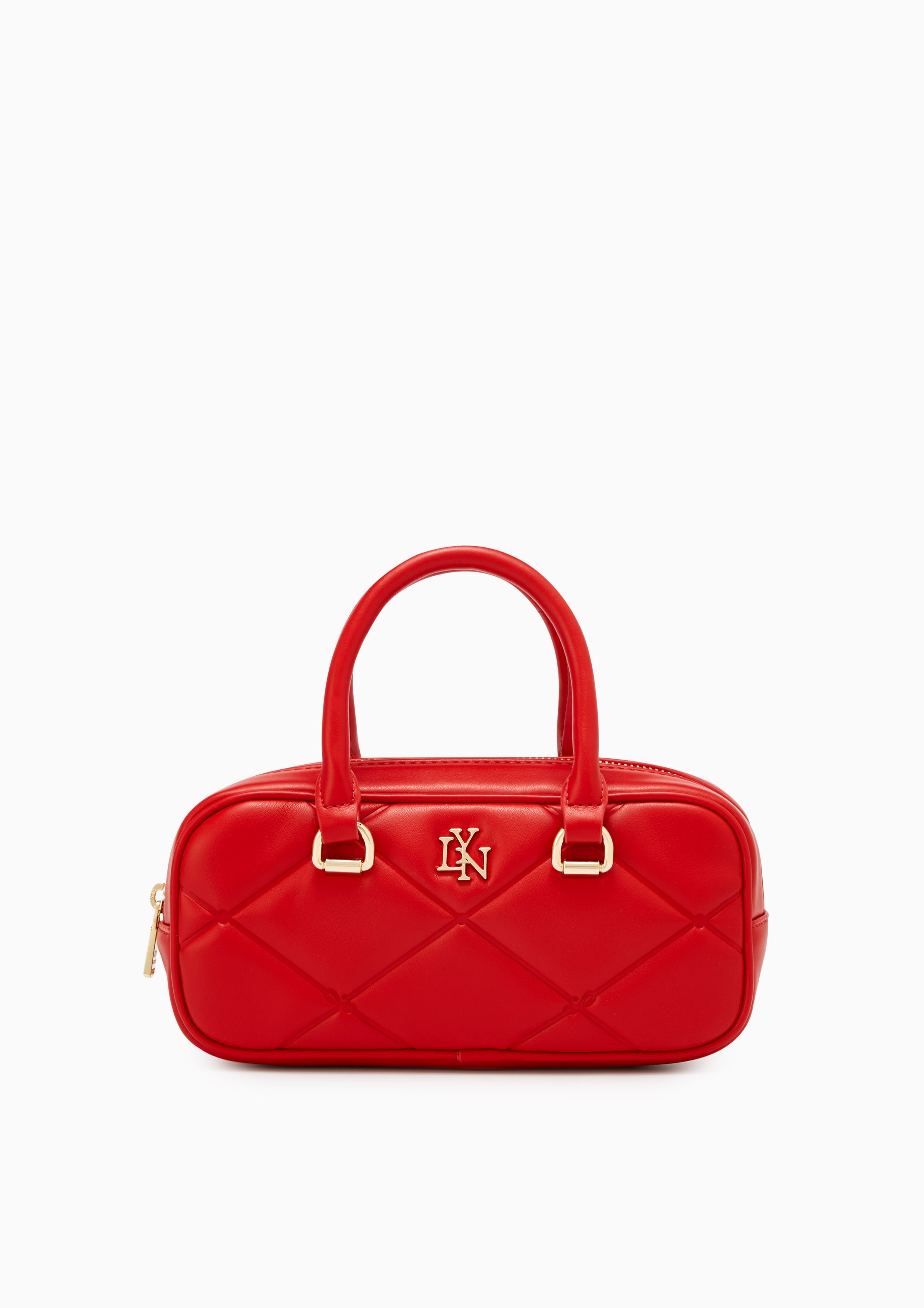 Grace Handle Handbag - Red