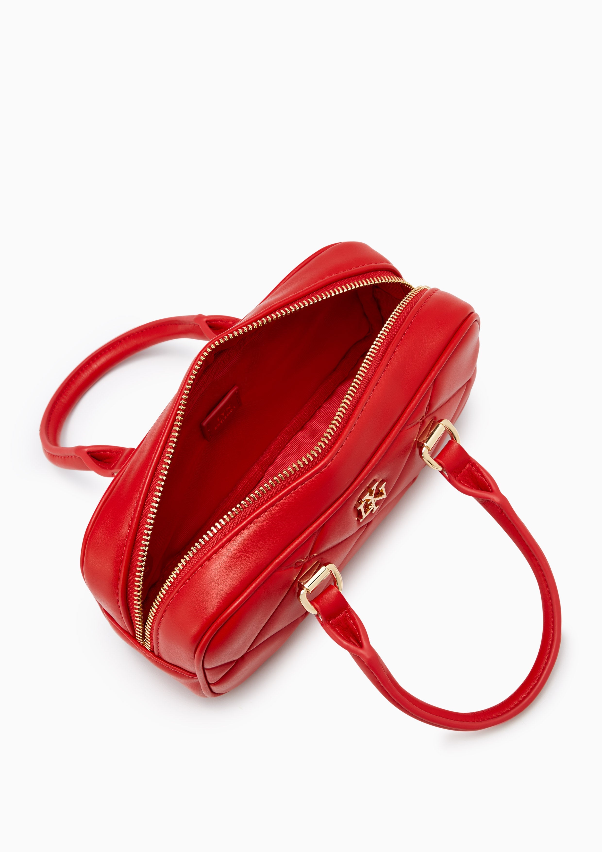 Grace Handle Handbag - Red