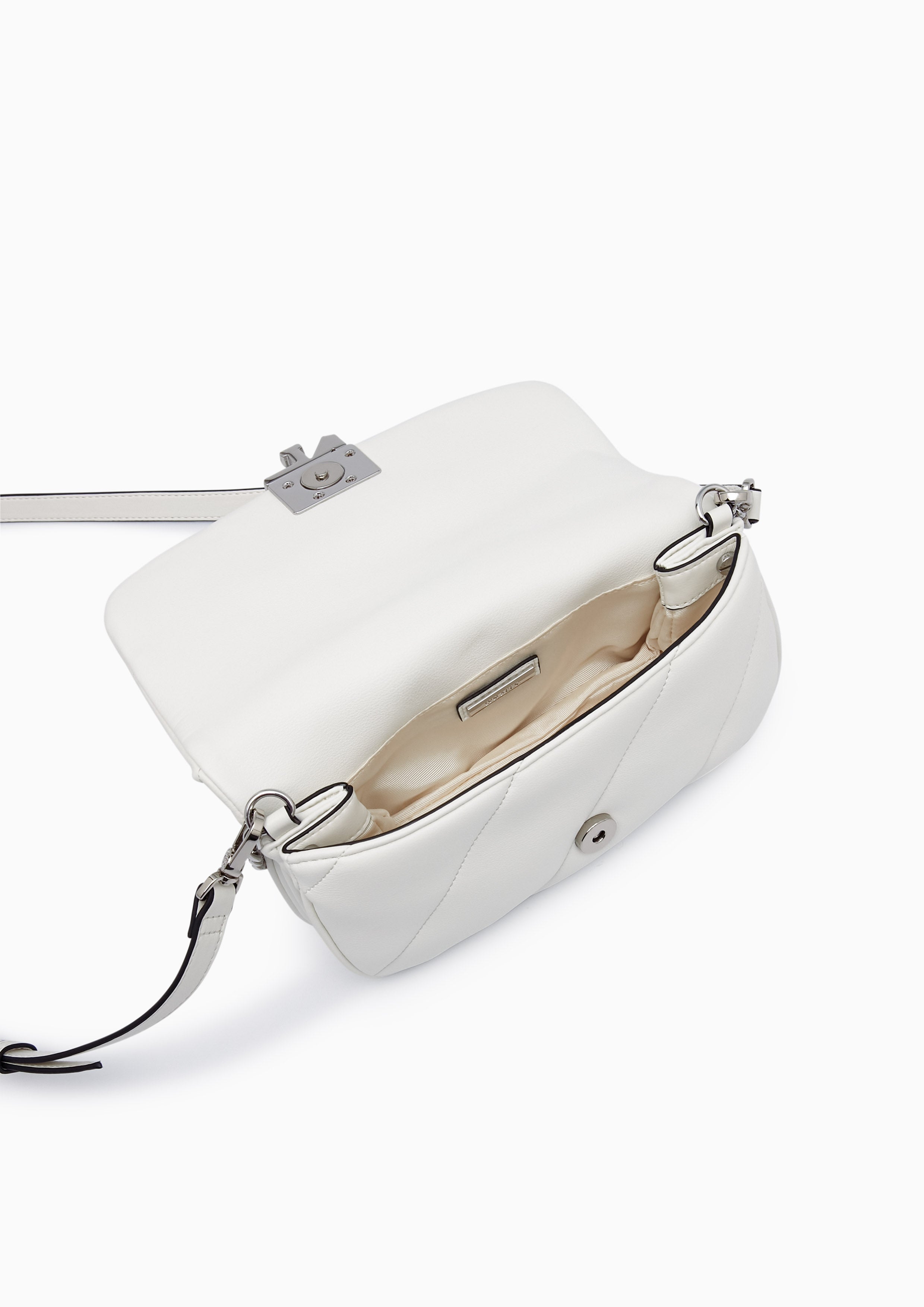 Amelia S Crossbody Bag - White