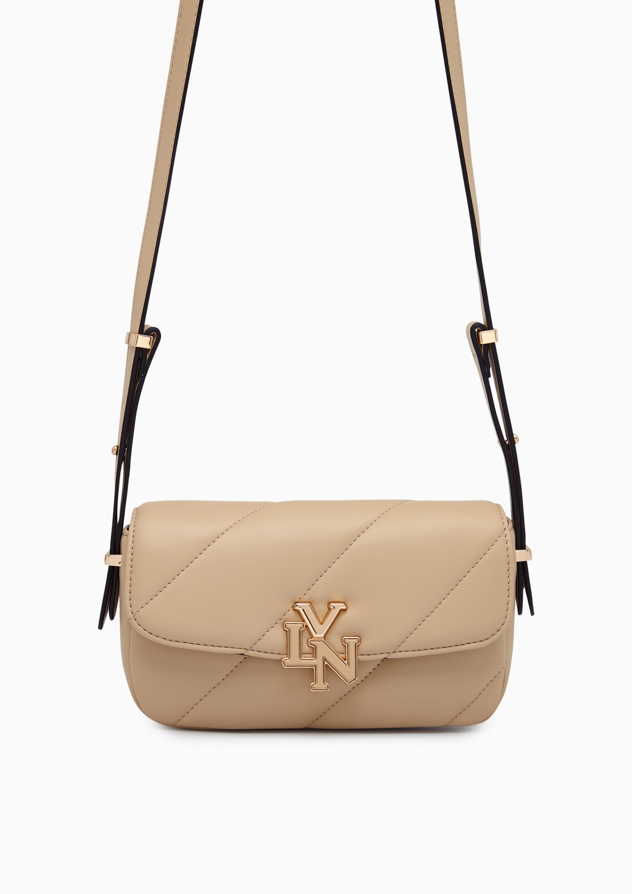 Amelia  Crossbody Bag - Beige