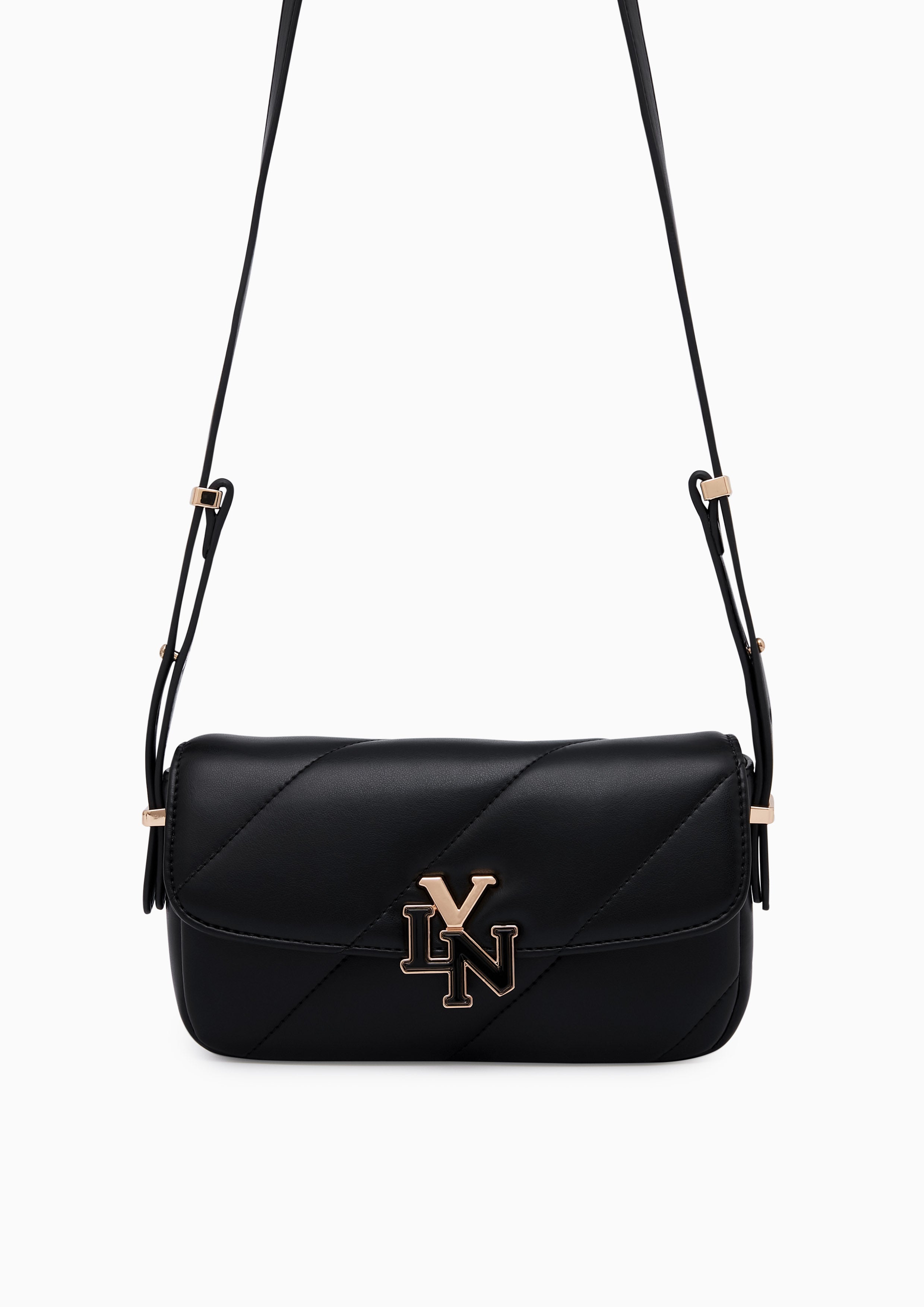 Amelia  Crossbody Bag - Black