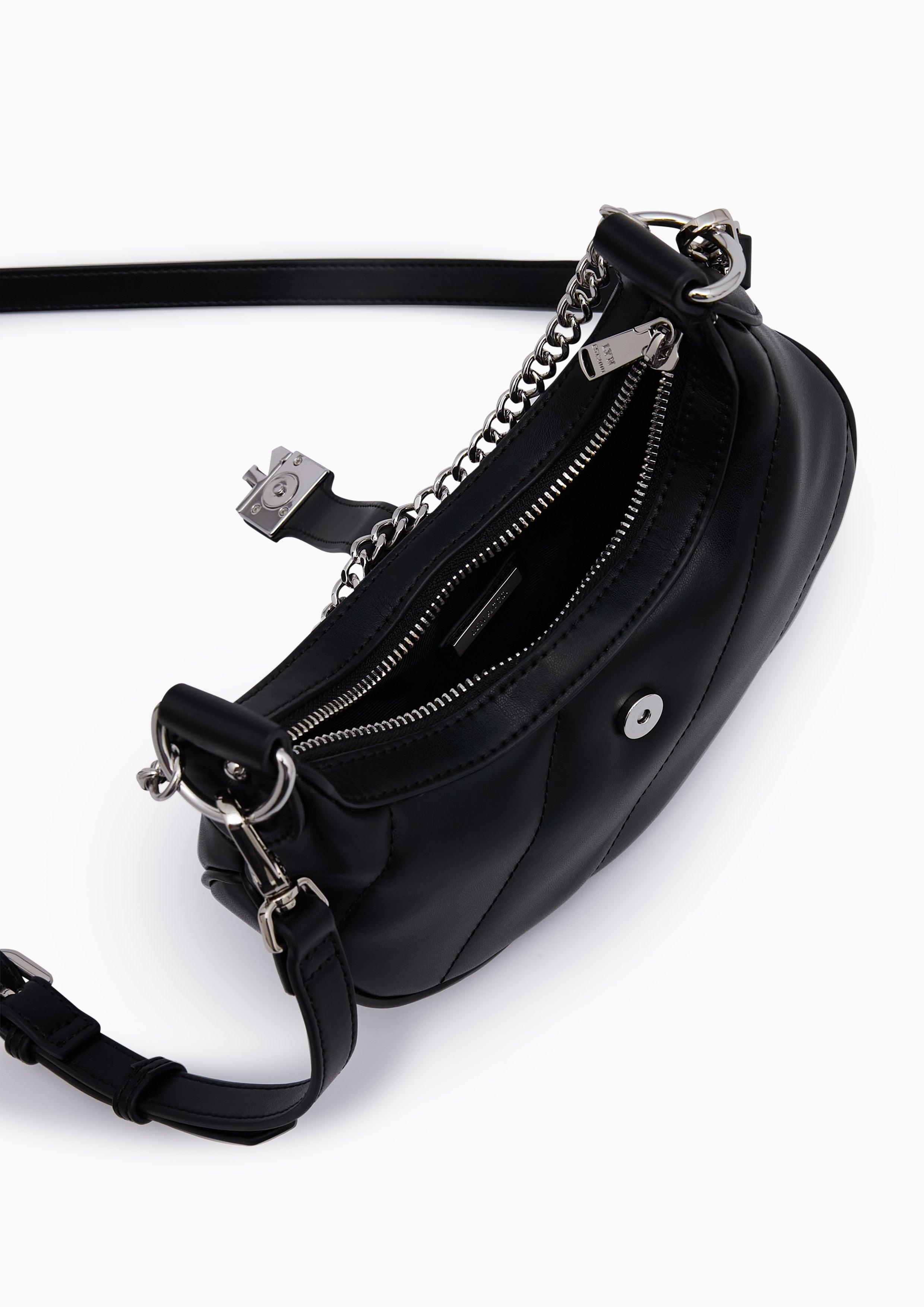 Amelia Mini Crossbody Bag - Black