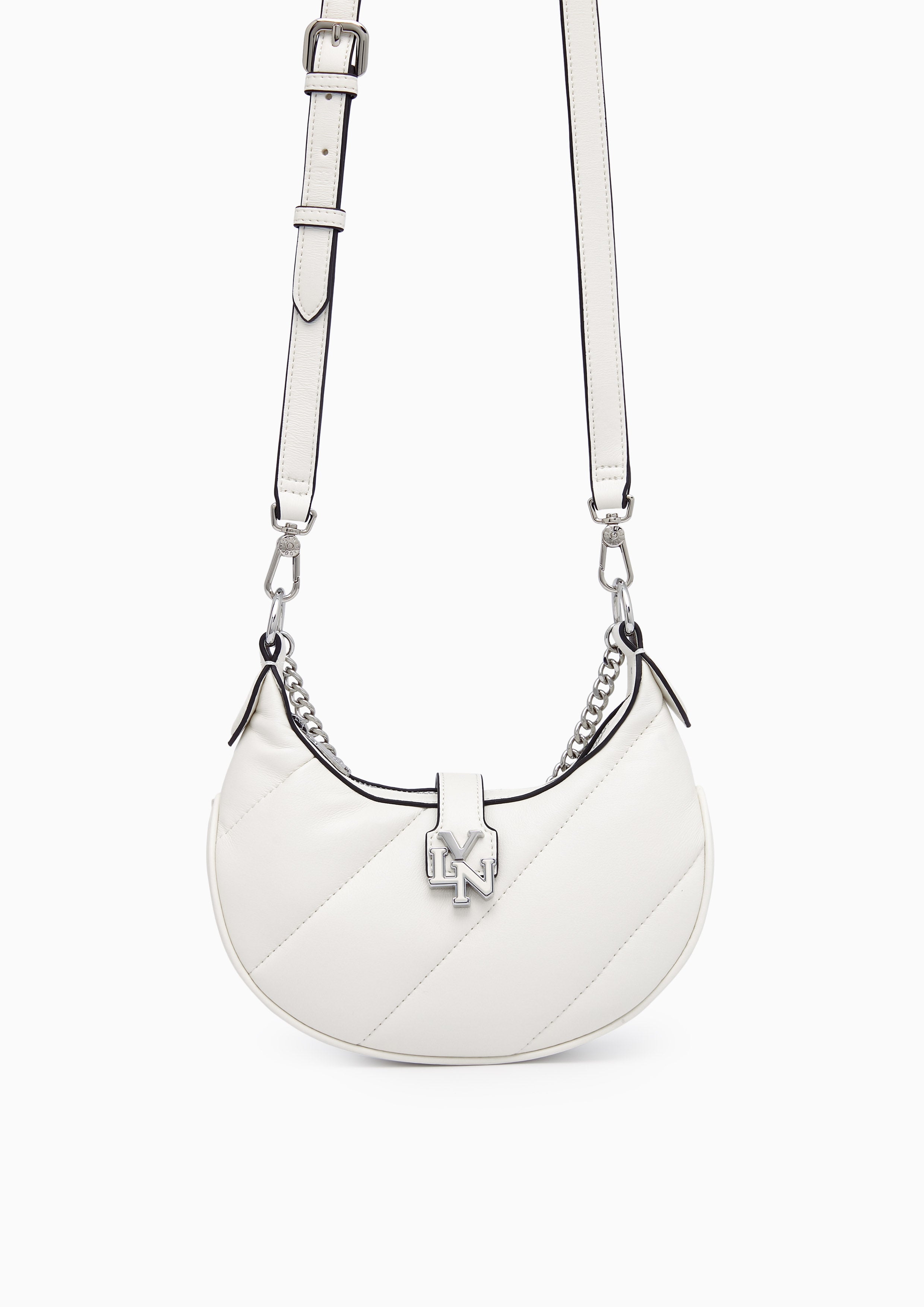 Amelia Mini Crossbody Bag - White