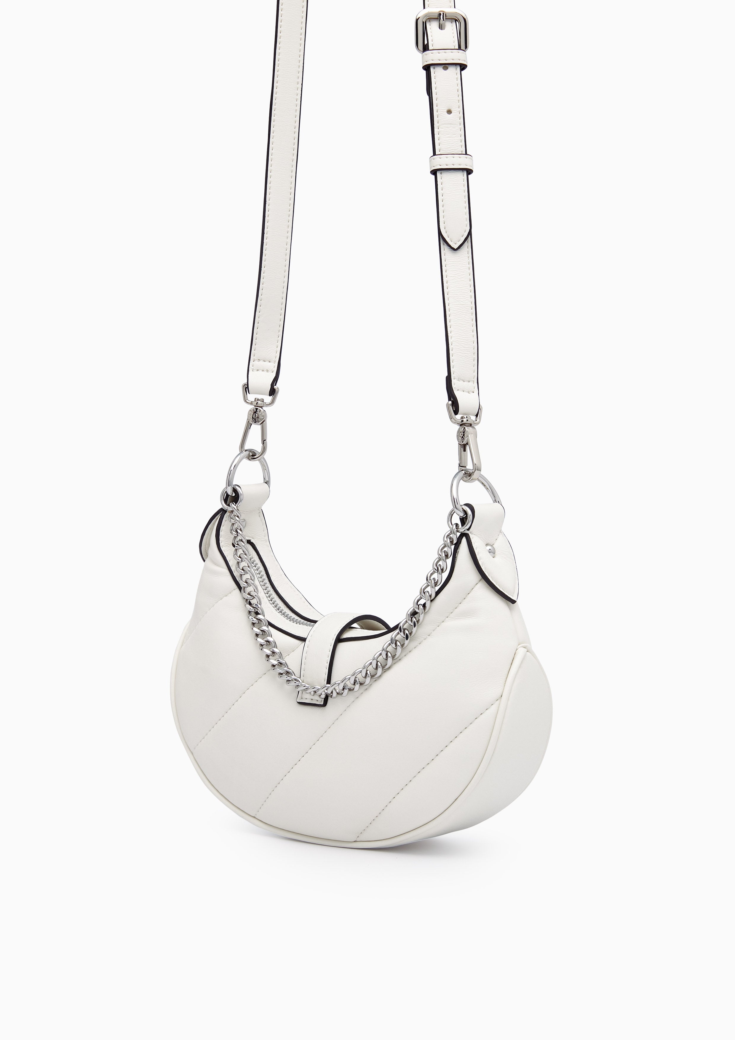 Amelia Mini Crossbody Bag - White