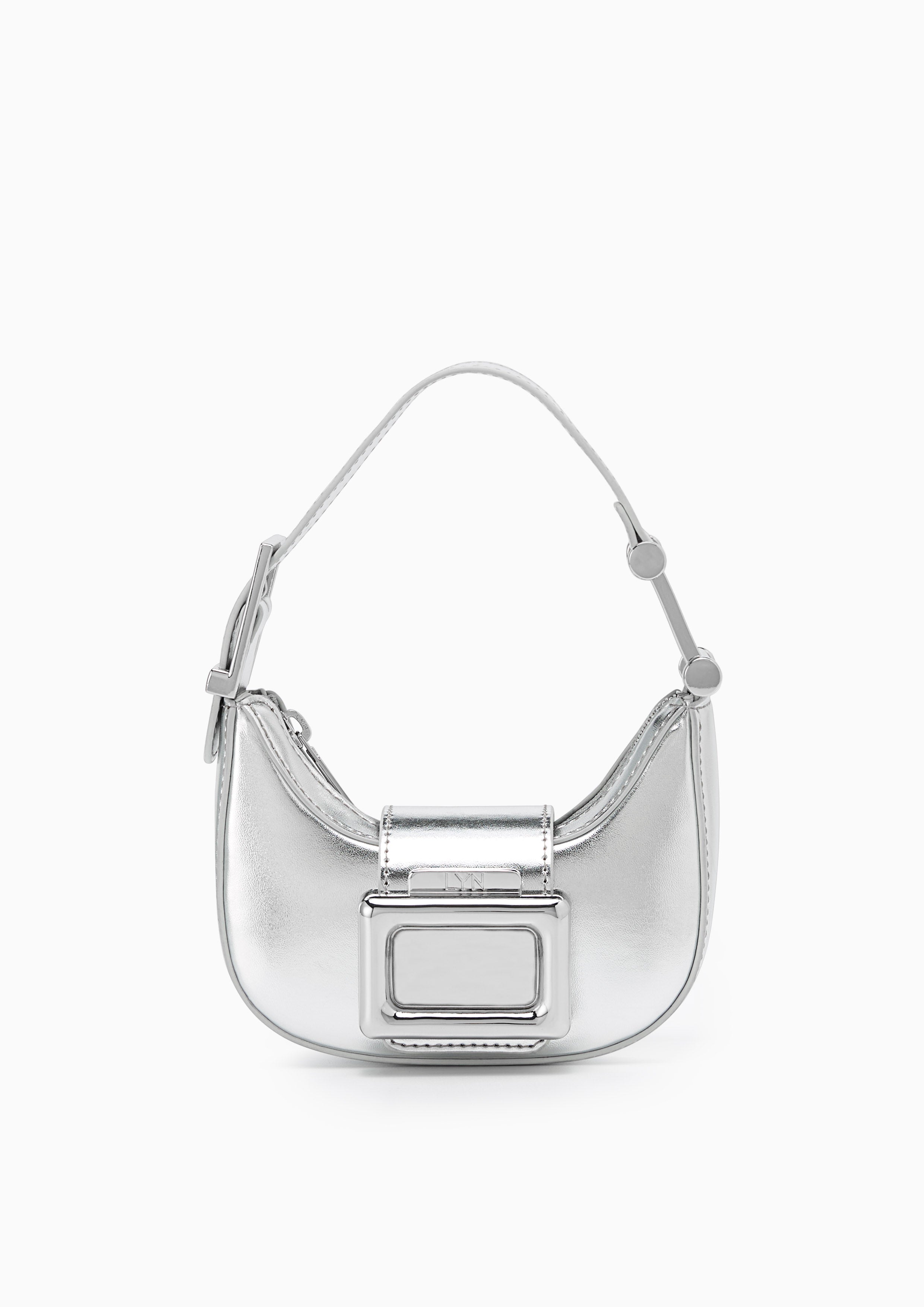 Shelly Mini Shoulder Bags  - Silver