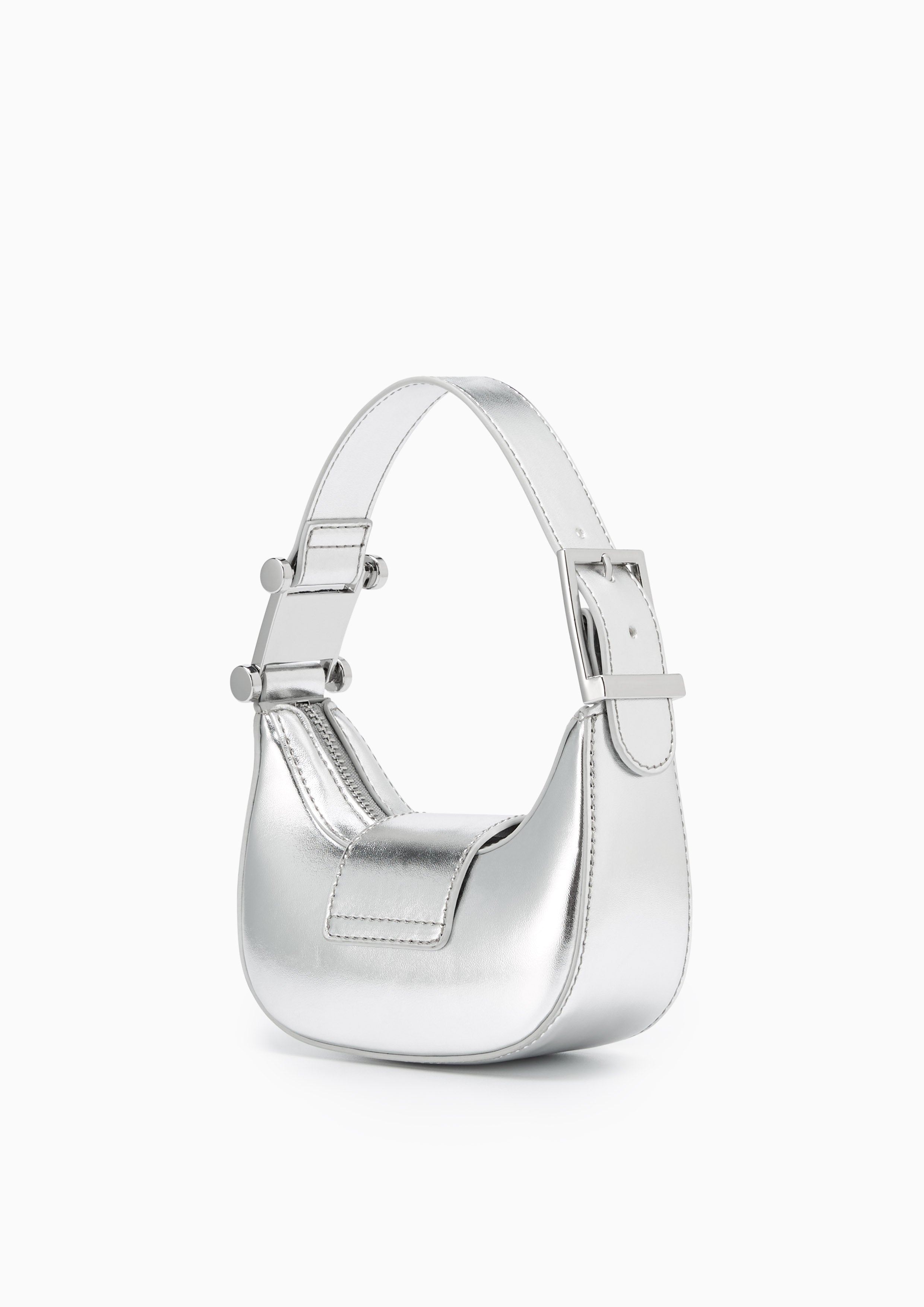 Shelly Mini Shoulder Bags  - Silver