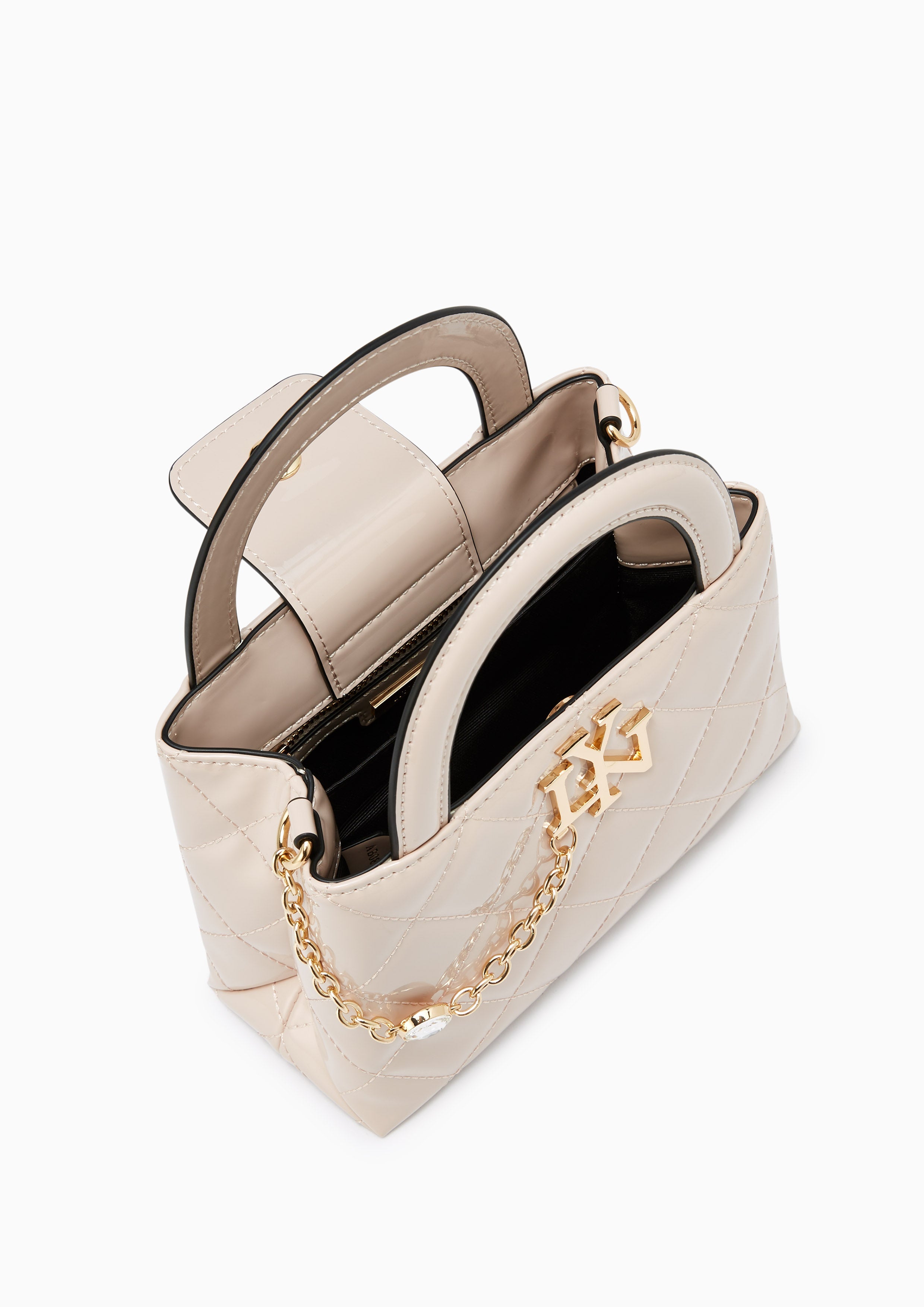 Antoinette Top Handle Handbag - Nude