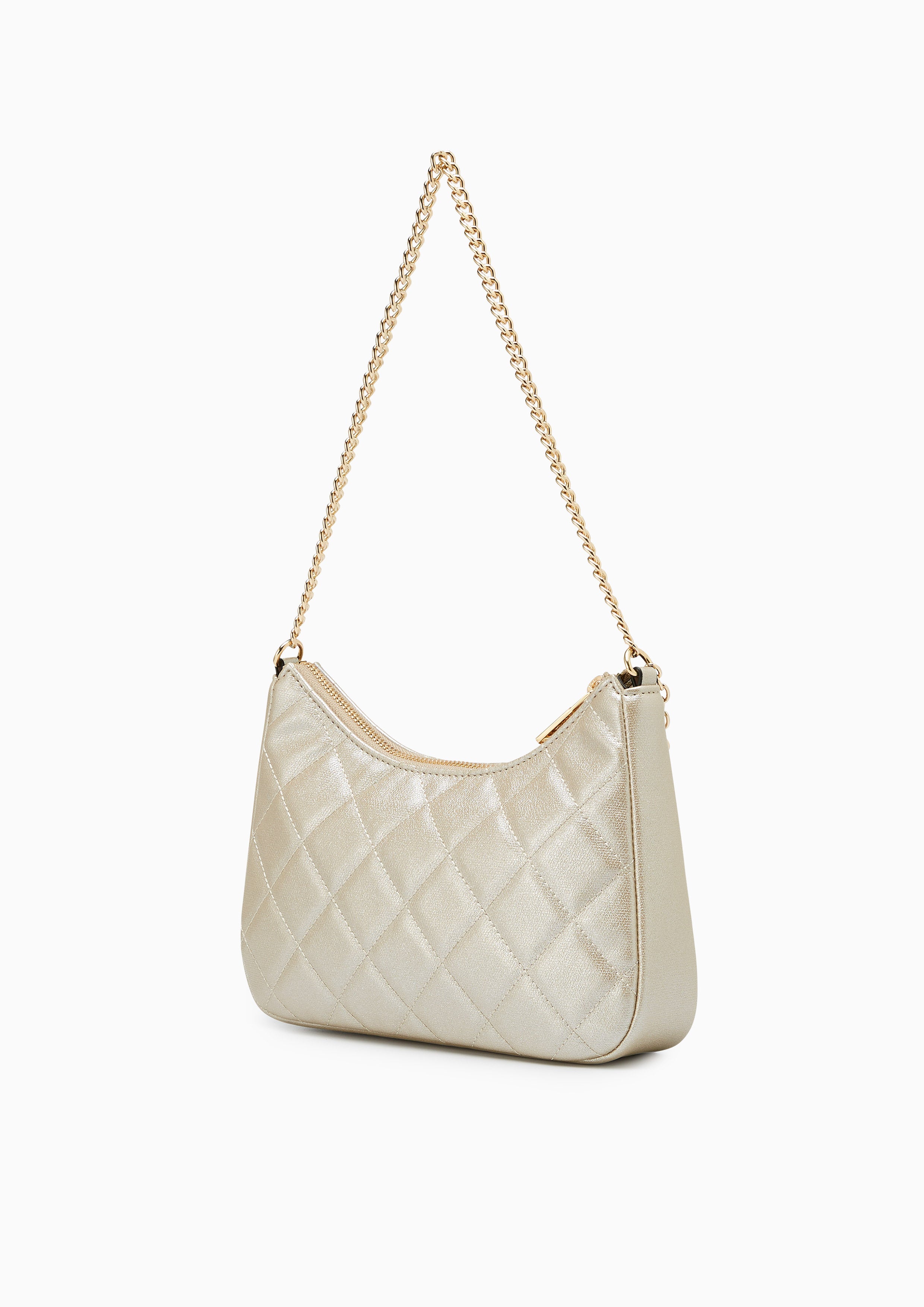 Antoinette M Shoulder Bag - Silver