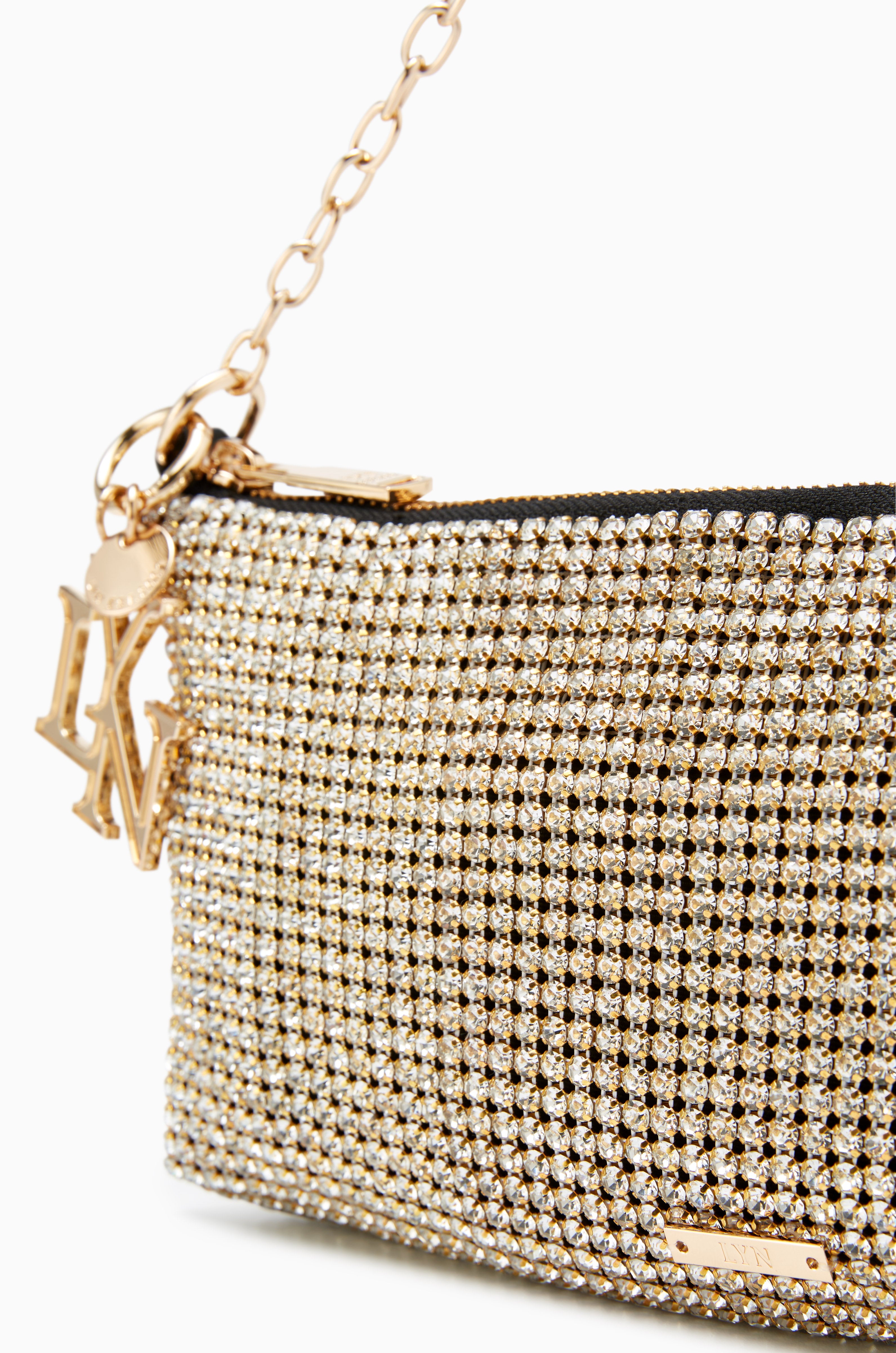 Lynnyx Shoulder Mini Shoulder Bag - Gold